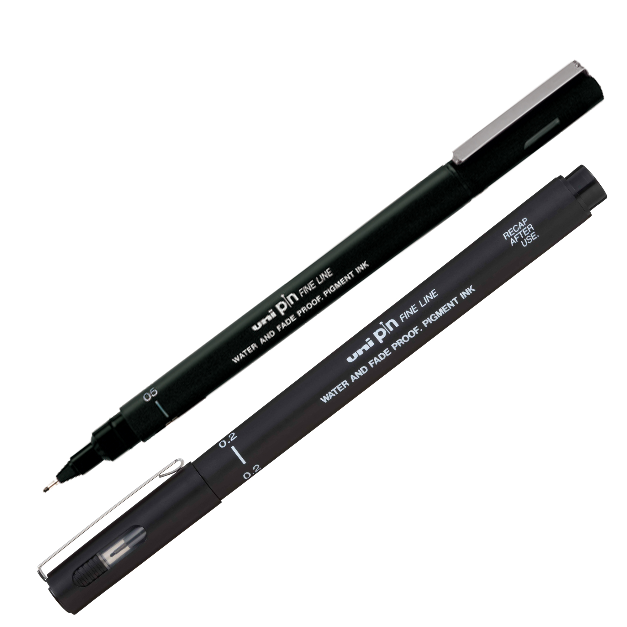 Pin fineliner - punta 0,2mm - nero - …