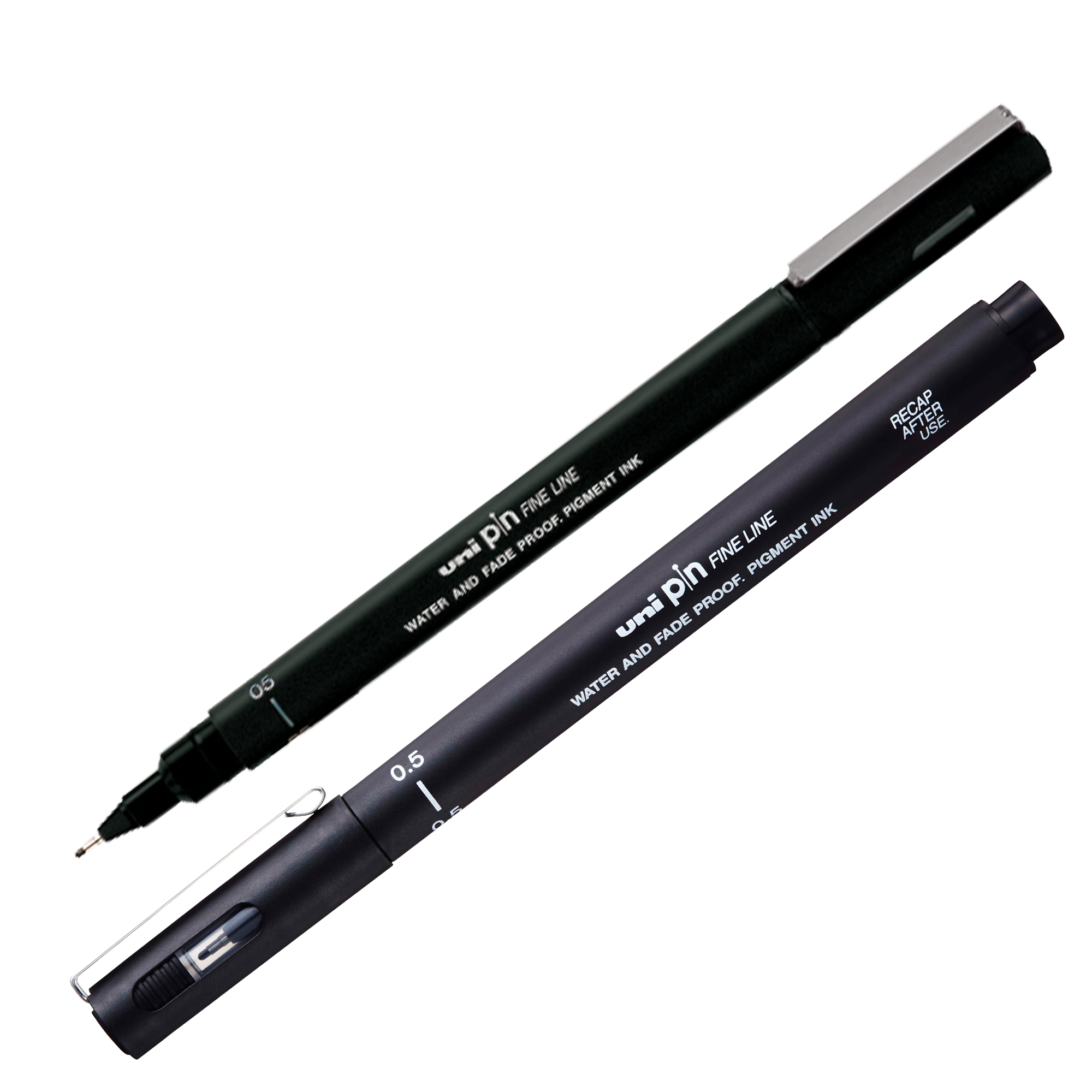 Pin fineliner - punta 0.5 mm - nero - Uni Mitsubishi