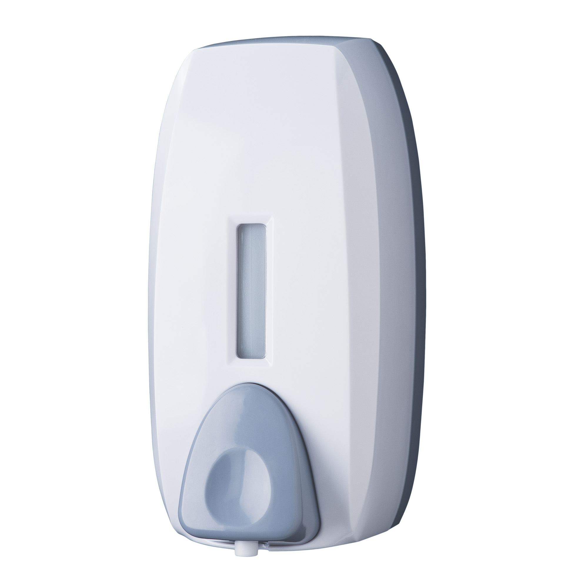Dispenser sapone Basica - murale - capacità mousse 0,75 L - bianco/grigio - Medial