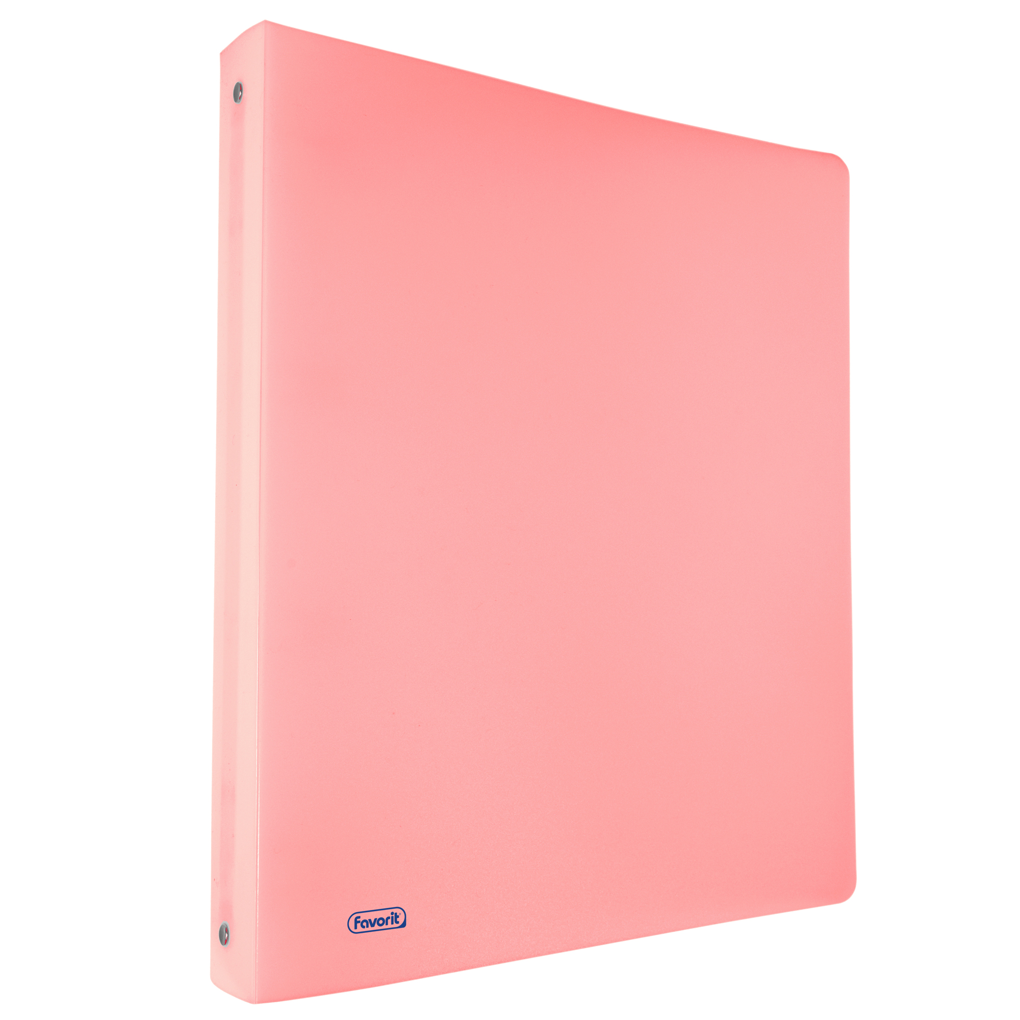 Raccoglitore Pastel - 22 x 30 cm - 4 anelli tondi 15 mm - PP - cipria - Favorit