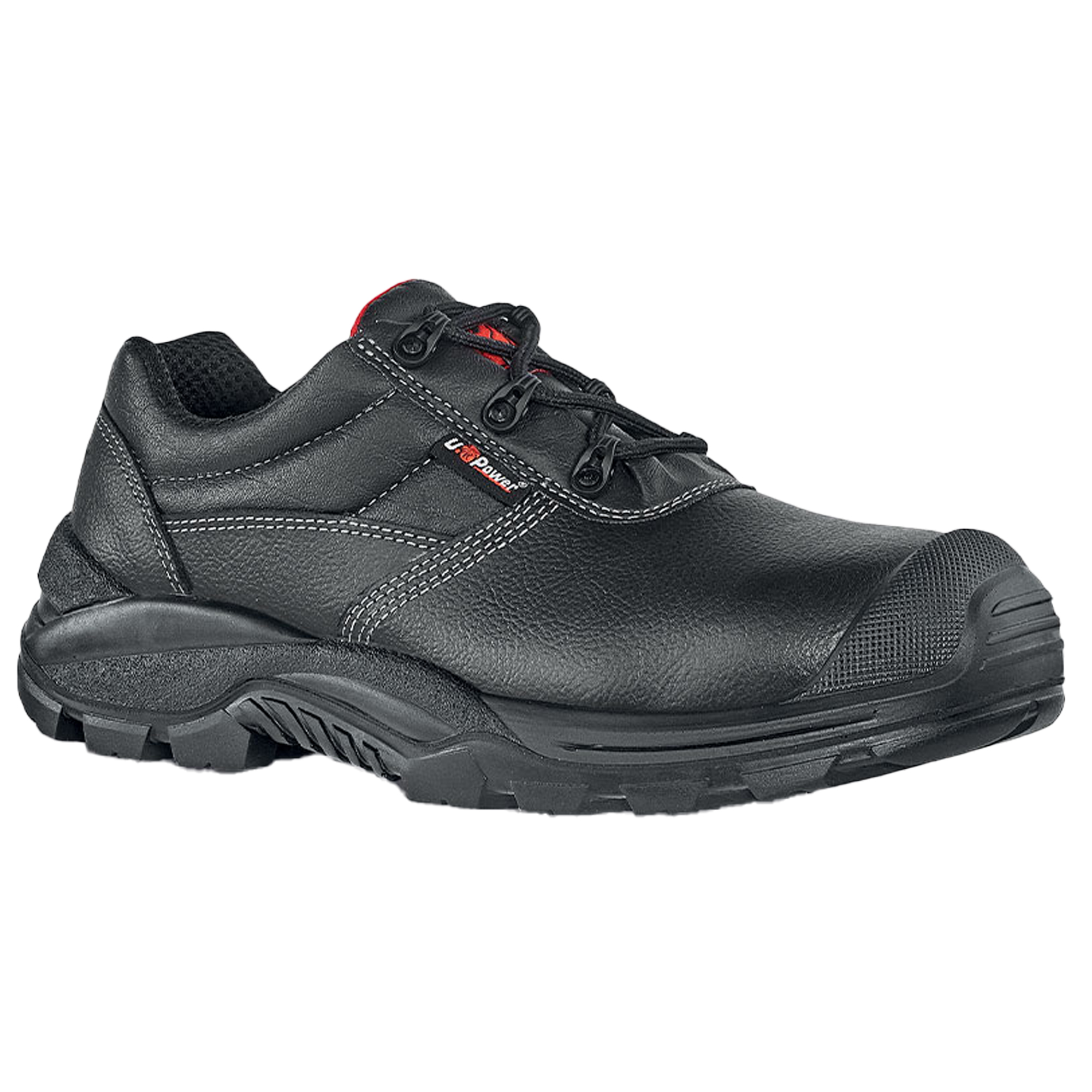 Calzatura di sicurezza Arizona UK S3 SRC Rock&roll - pelle grana mina idrorepellente - numero 45 - nero - U-Power