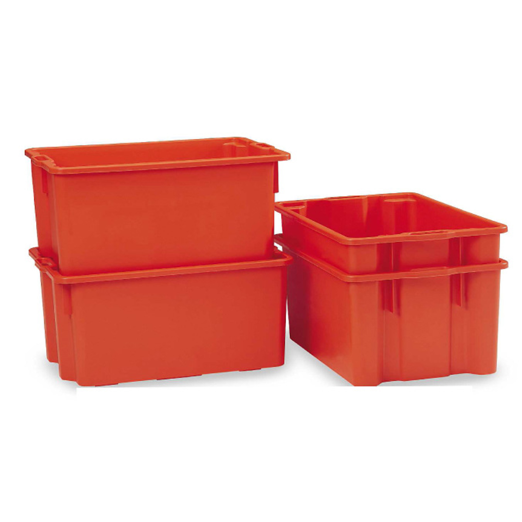 Contenitore a cassa aragosta - HDPE - 63x44x34 …