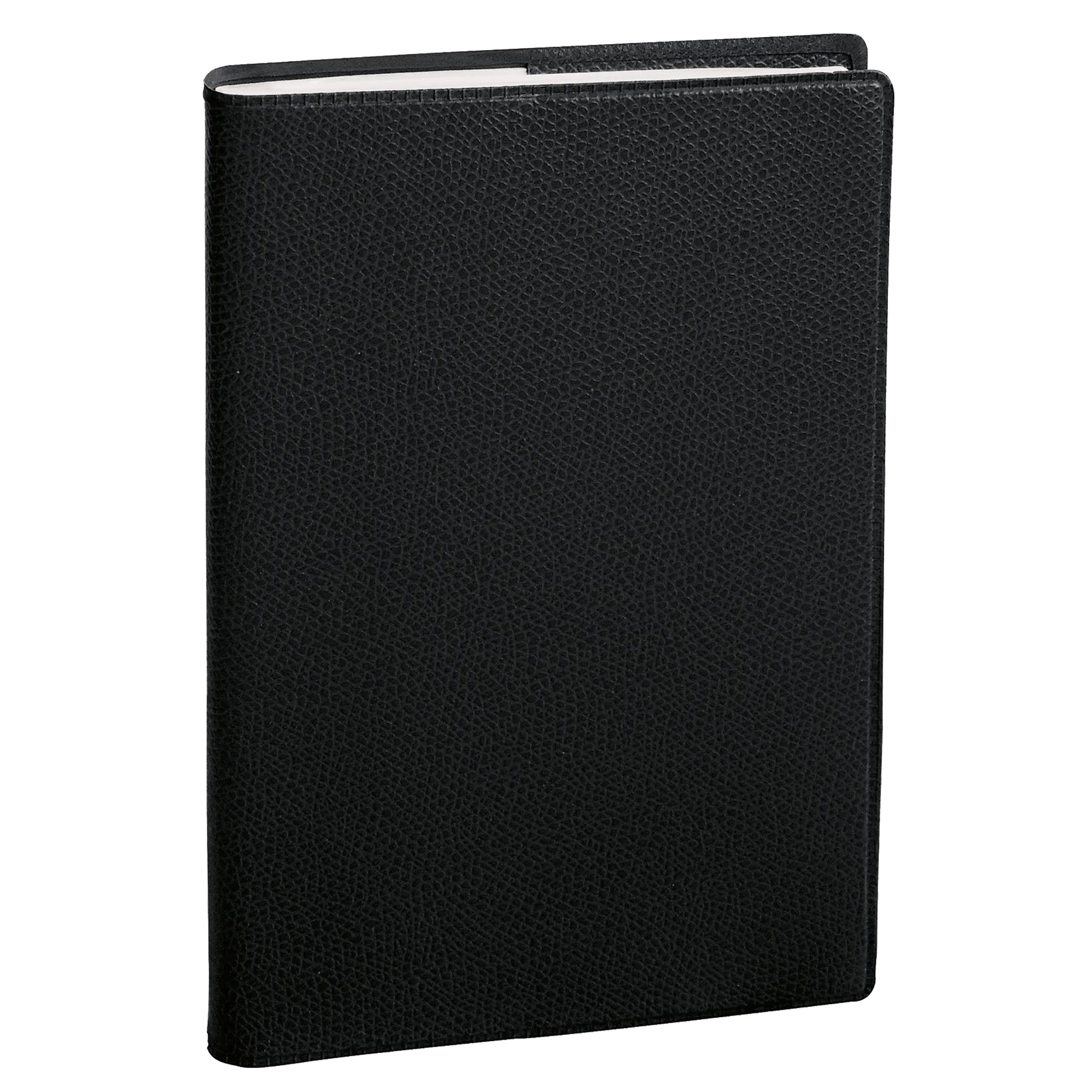 Agenda settimanale Trinote 2027 - copertina Impala - 18 x 24 cm - nero - Quo Vadis