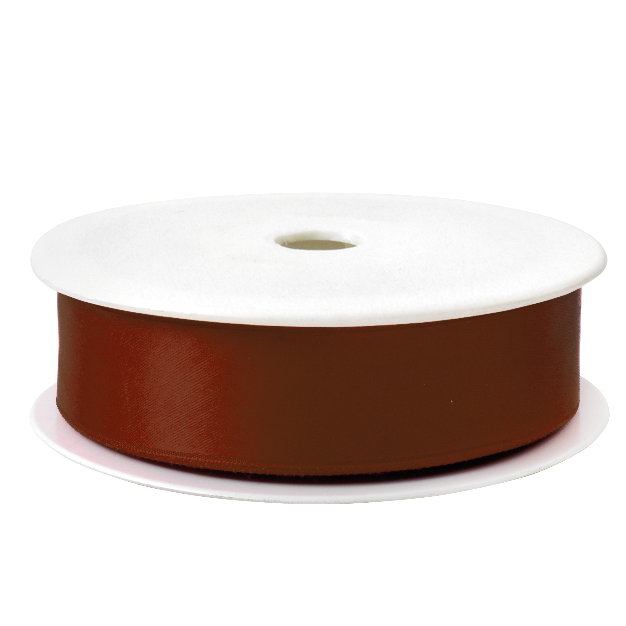 Nastro doppio raso - 25mmx25mt - marrone 57 …