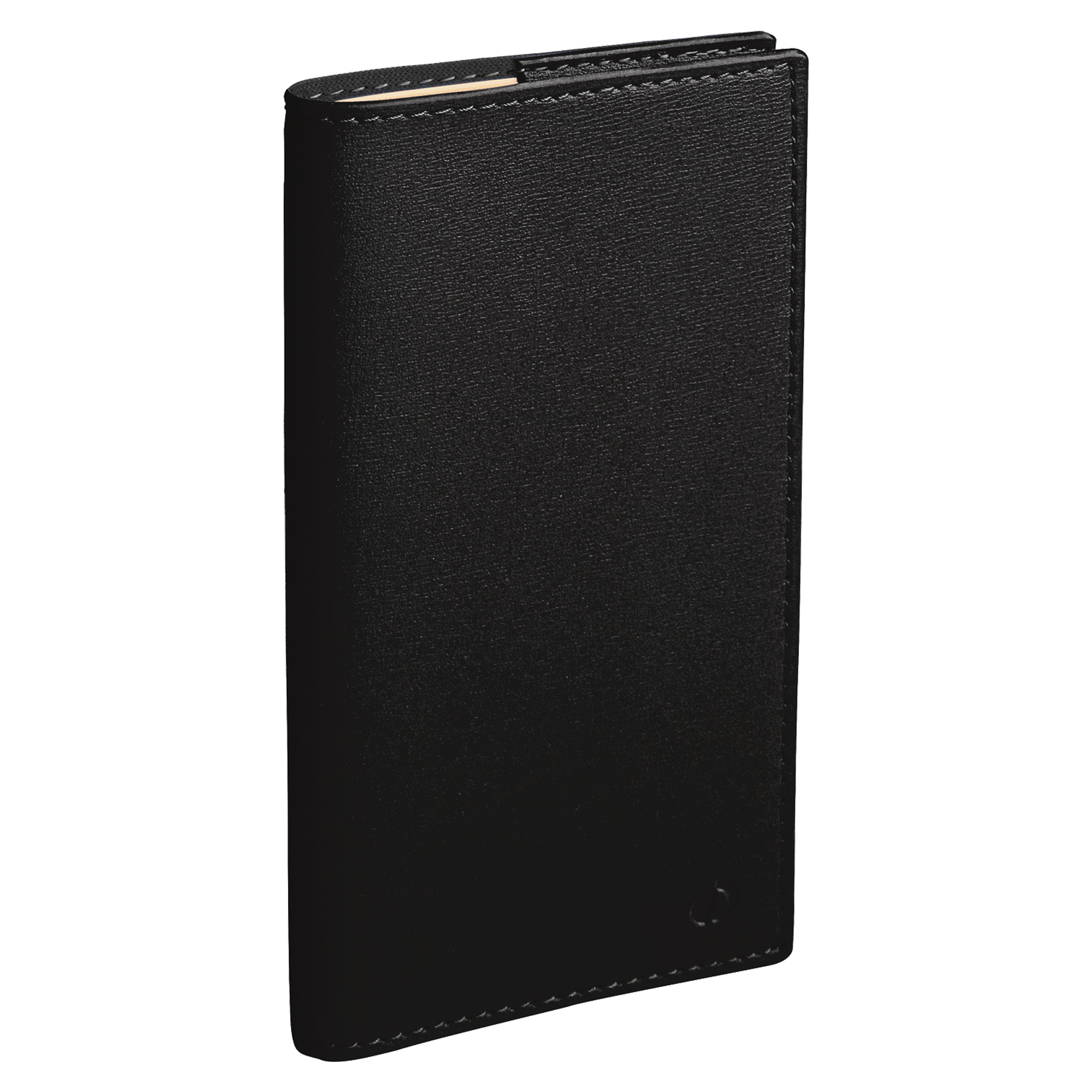 Agenda settimanale Planital 2027 - c/spirale - copertina Soho - 8,8 x 17 cm - nero - Quo Vadis