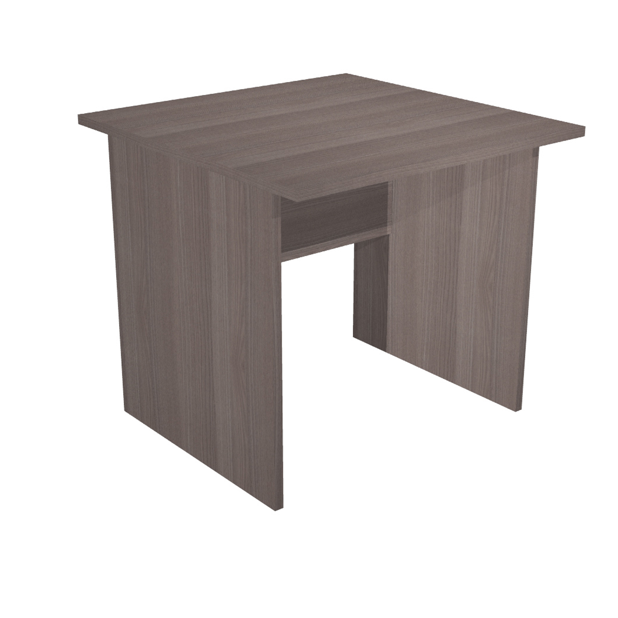 Scrivania Easy - lineare - 80 x 80 x 72 cm - frassino toscano