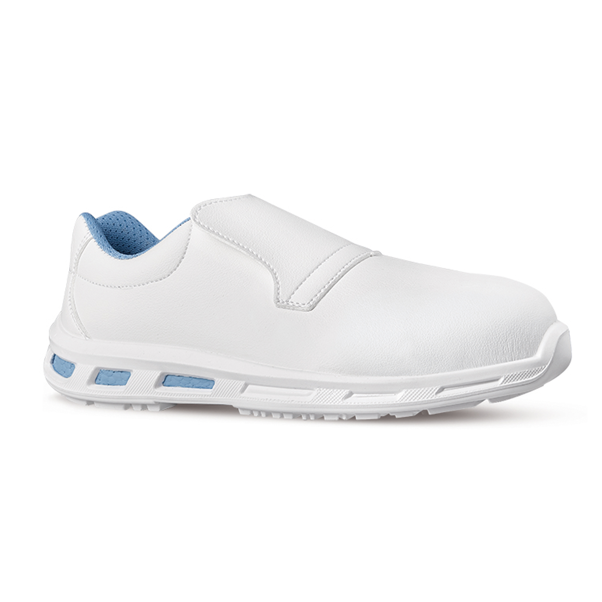 Calzatura di sicurezza Blanco S2 FO SR - pelle idrorepellente - bianco - taglia 39 - U-Power