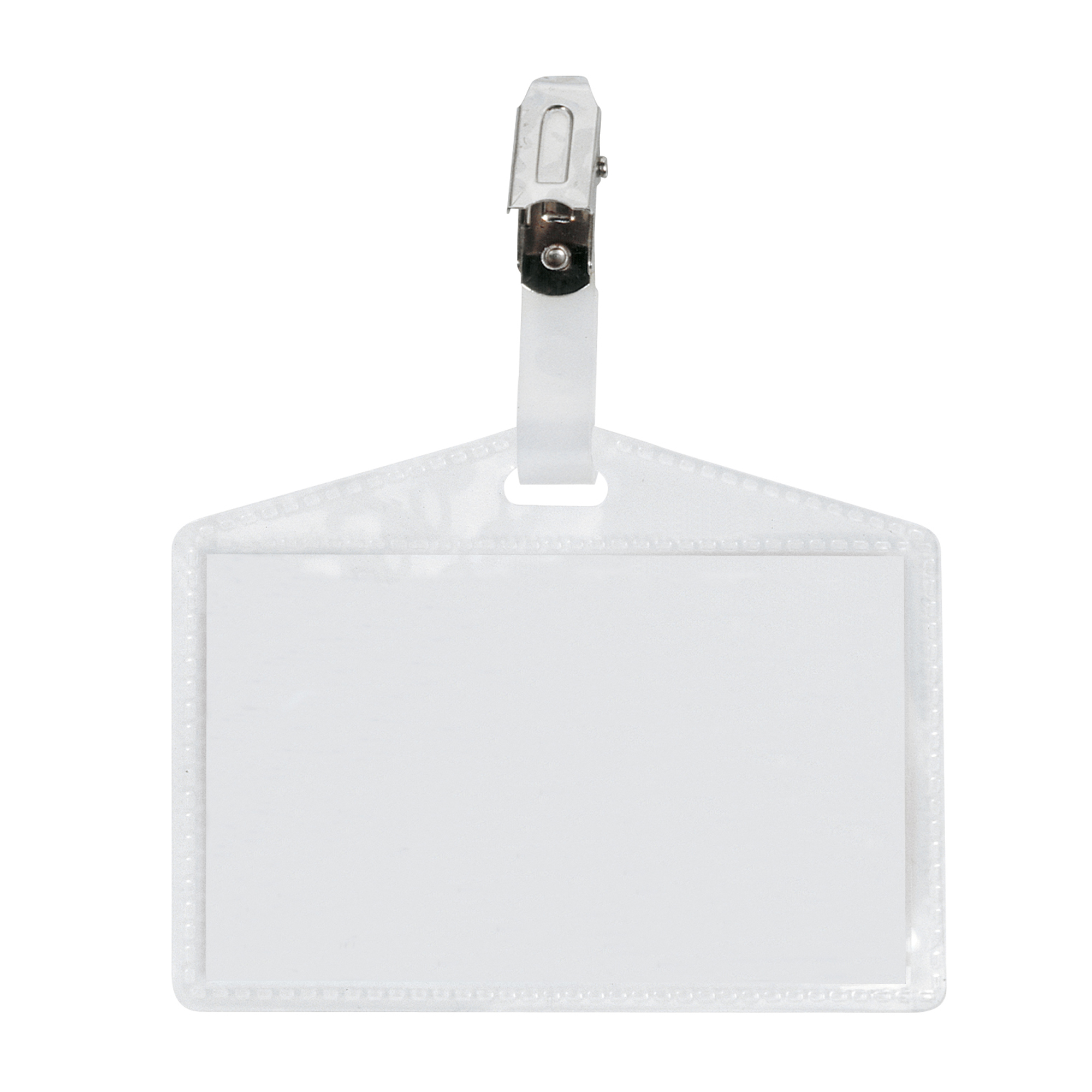 SEI PASS 3 P - Porta badge - per 95 x 60 mm - clip (pacchetto di 10)