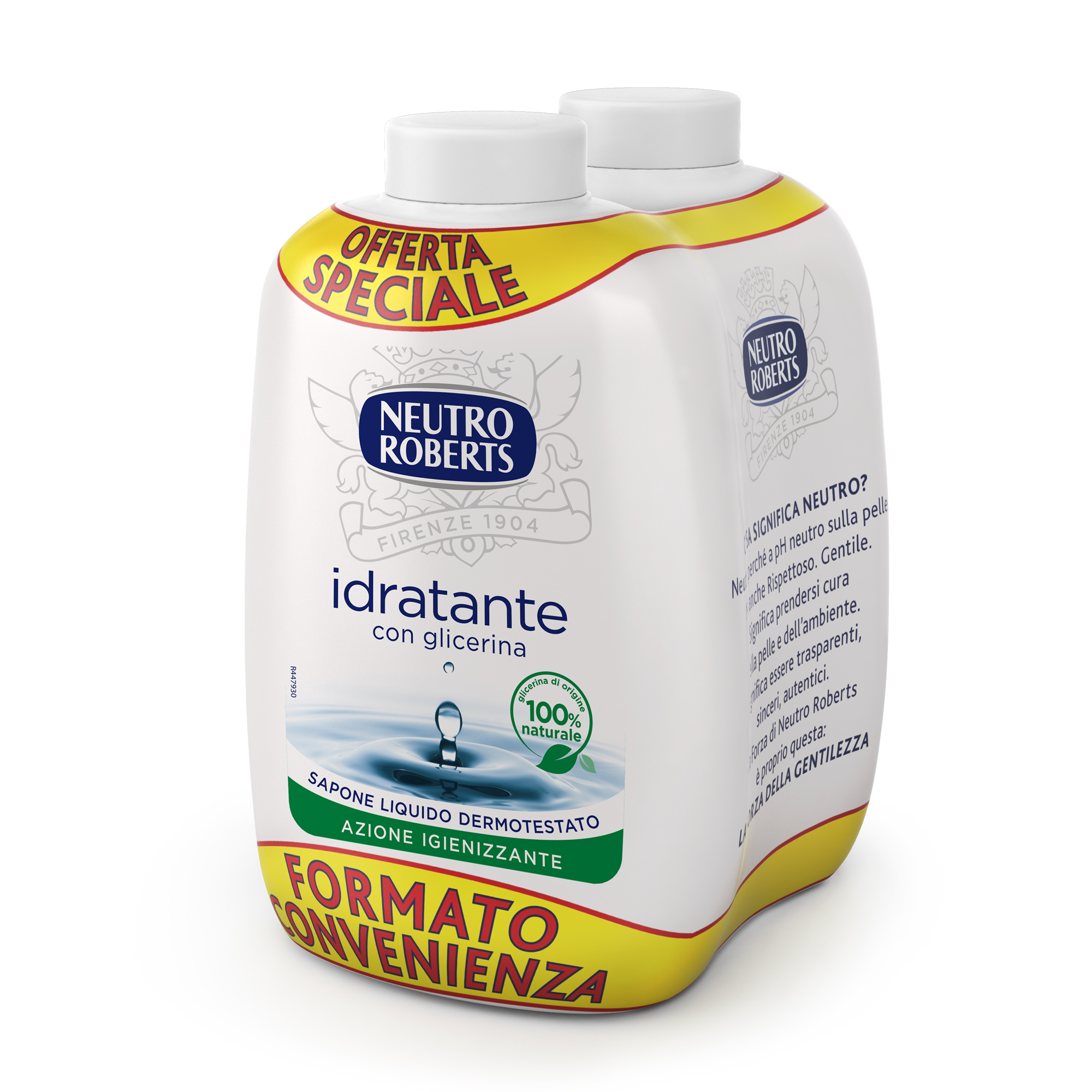 Ricarica sapone Neutro Roberts Idratante con glicerina - …