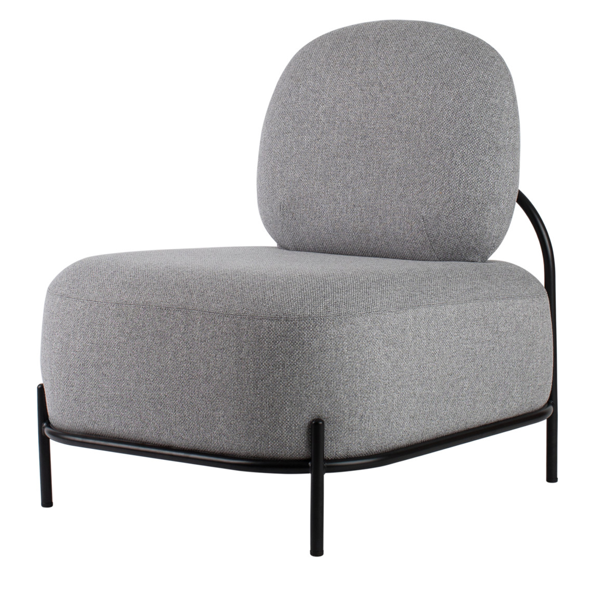 Poltrona Admiraal - senza braccioli - grigio - …