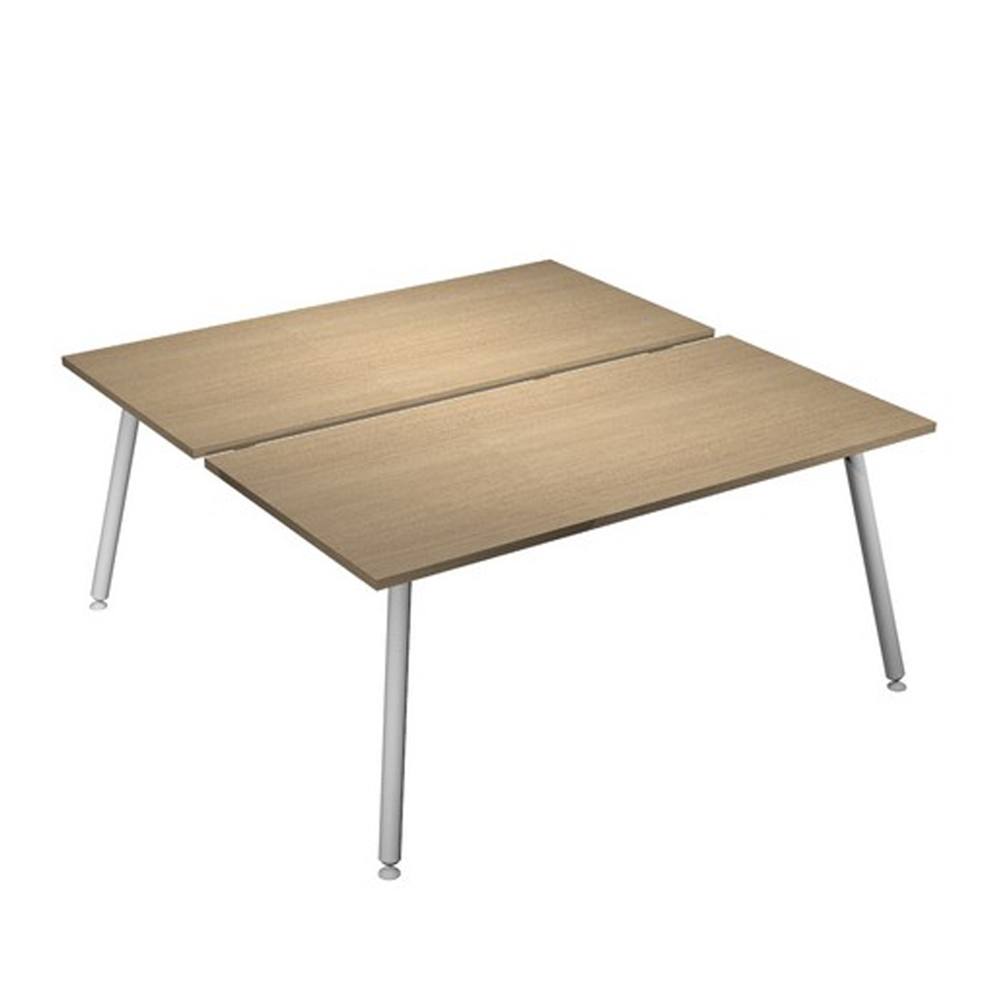 Scrivania Skinny Metal a 2 postazioni contrapp. - …