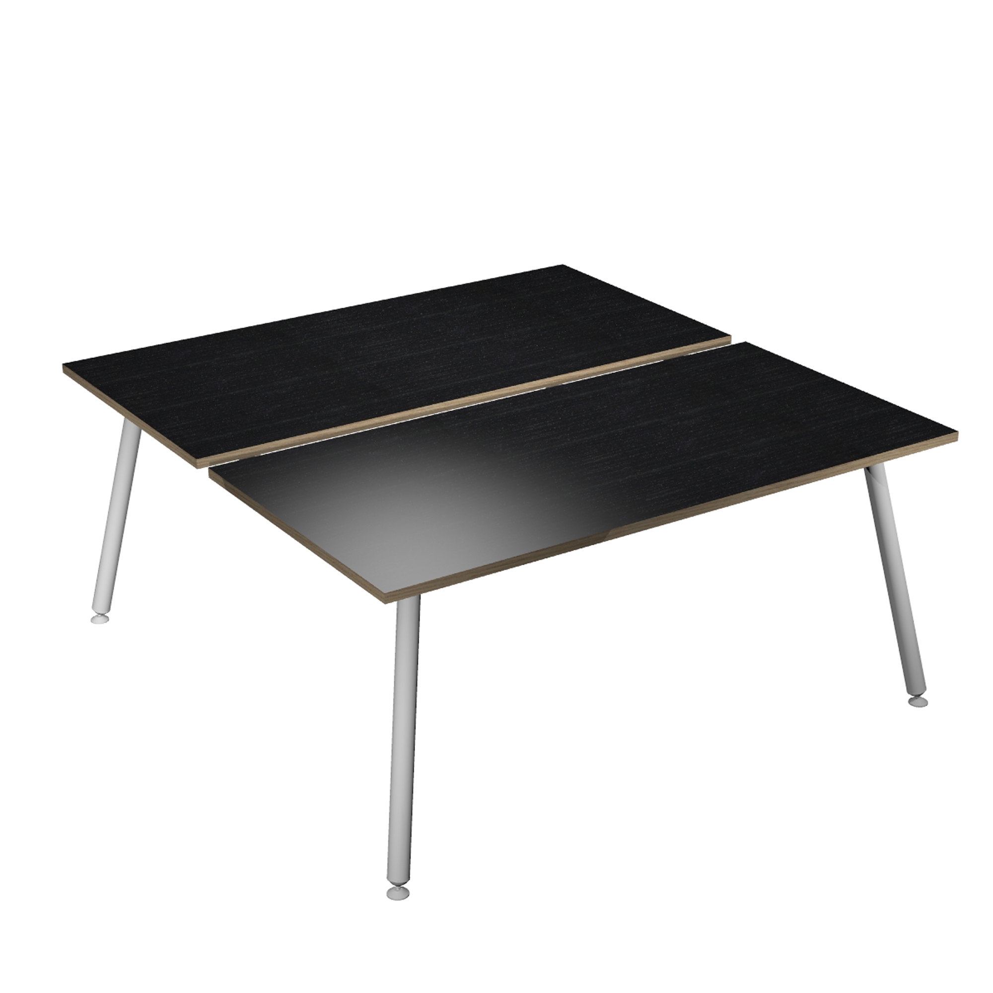 Scrivania Skinny Metal a 2 postazioni contrapp. - …
