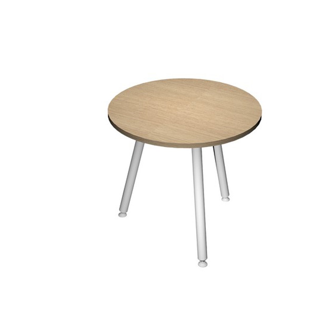 Tavolo riunione tondo Skinny Metal - diametro 80 …