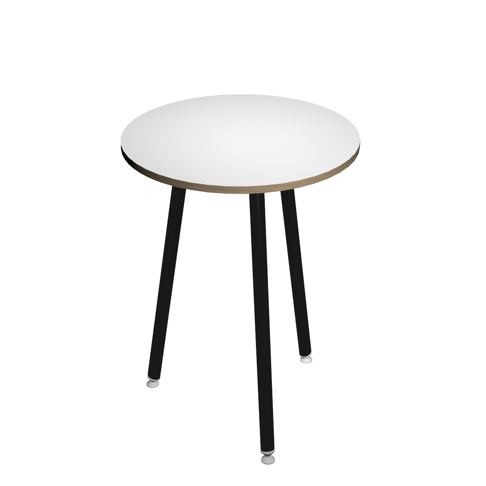 Tavolo alto tondo Skinny Metal - diametro 80 …