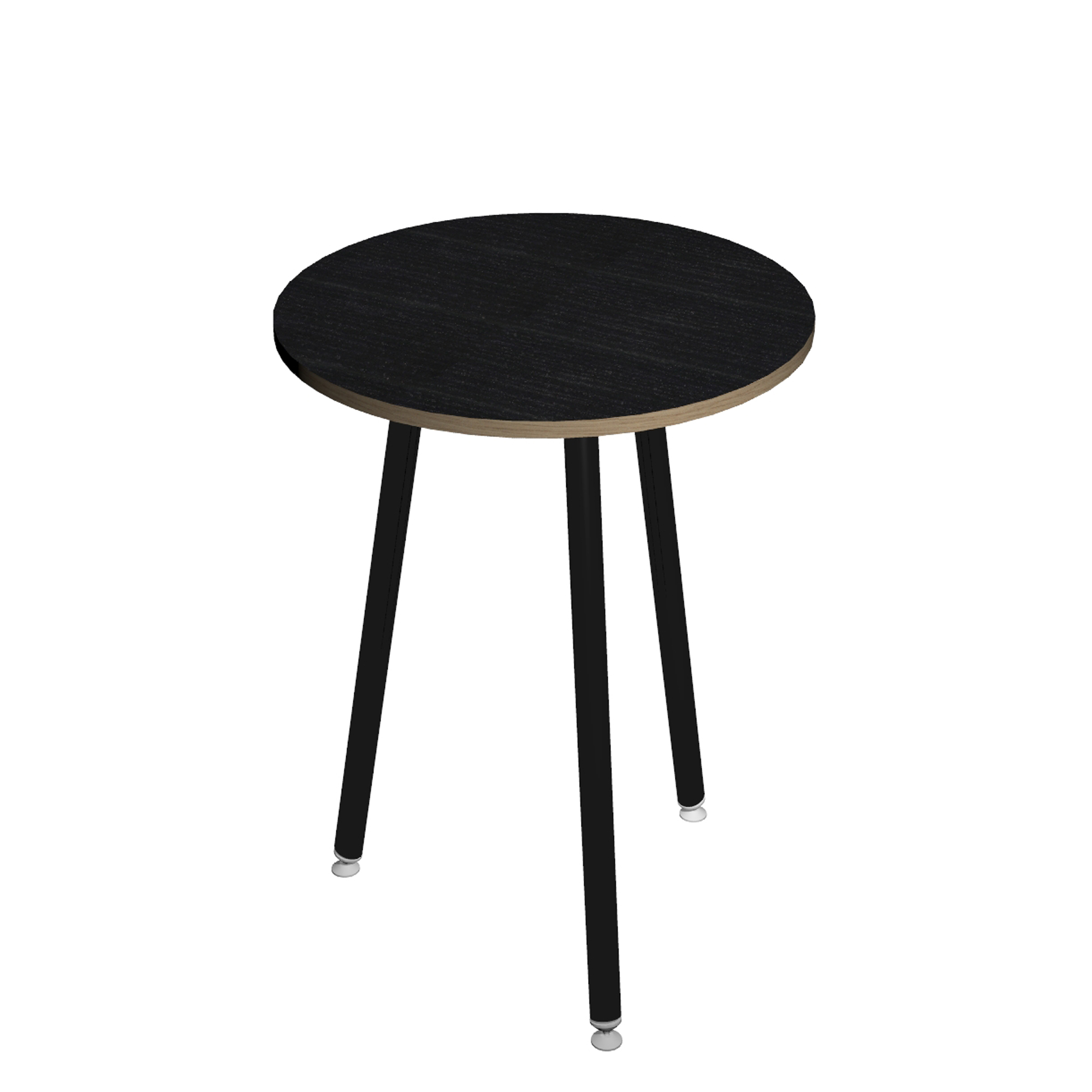 Tavolo alto tondo Skinny Metal - diametro 80 …
