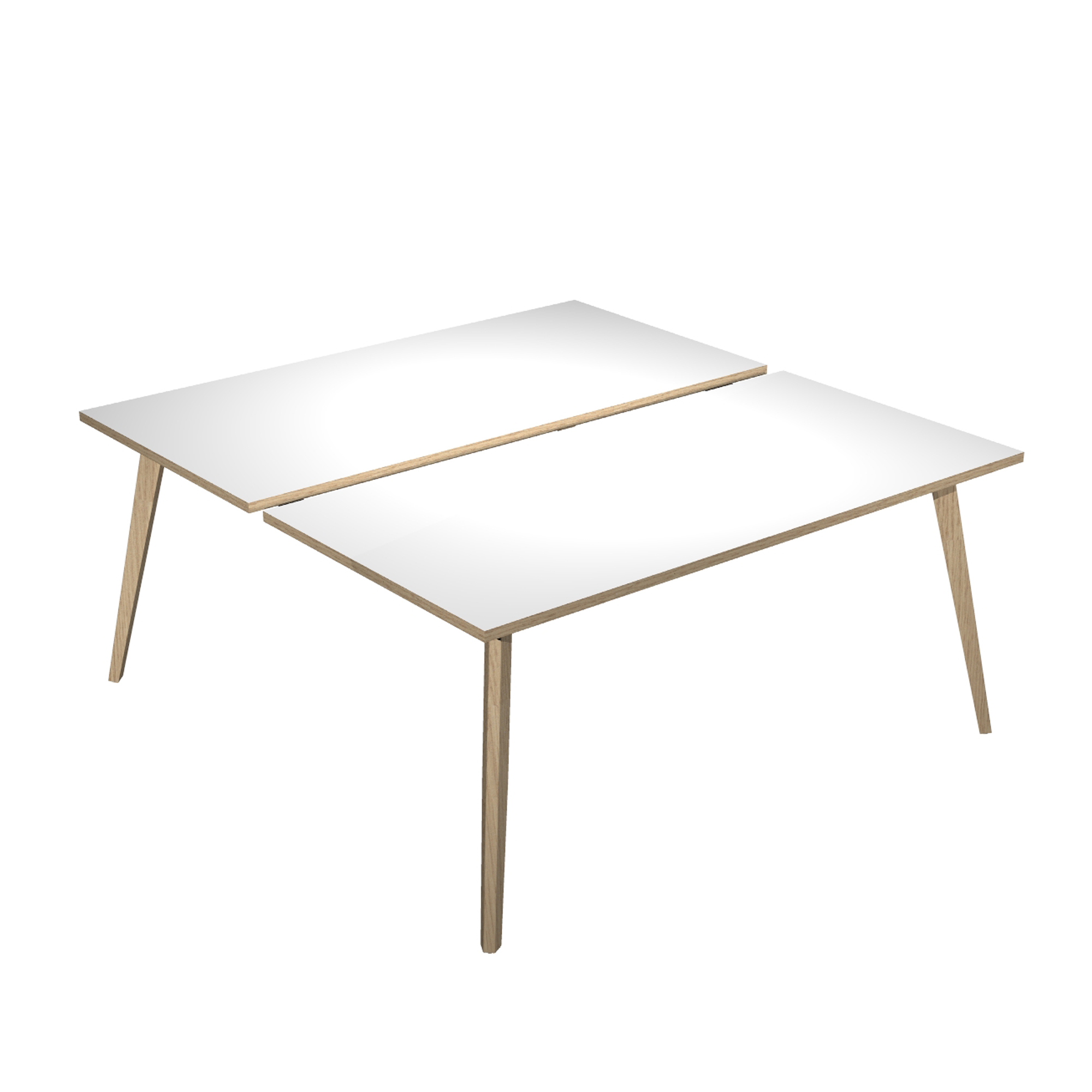 Scrivania Woody a 2 postazioni contrap. - 120 …