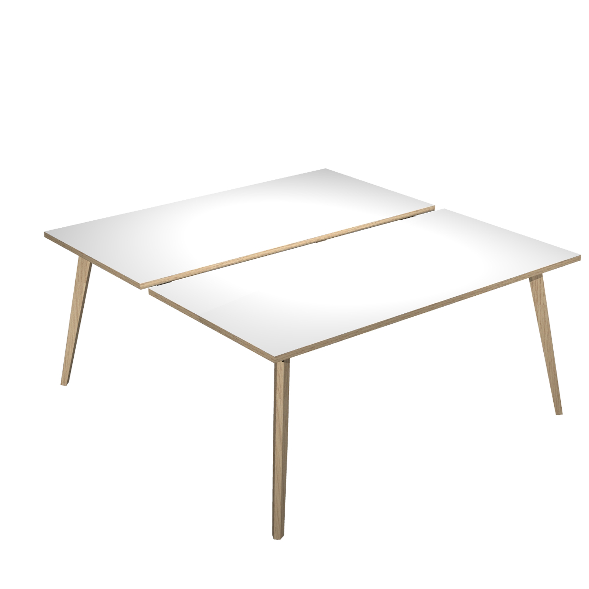 Scrivania Woody a 2 postazioni contrap. - 180 …