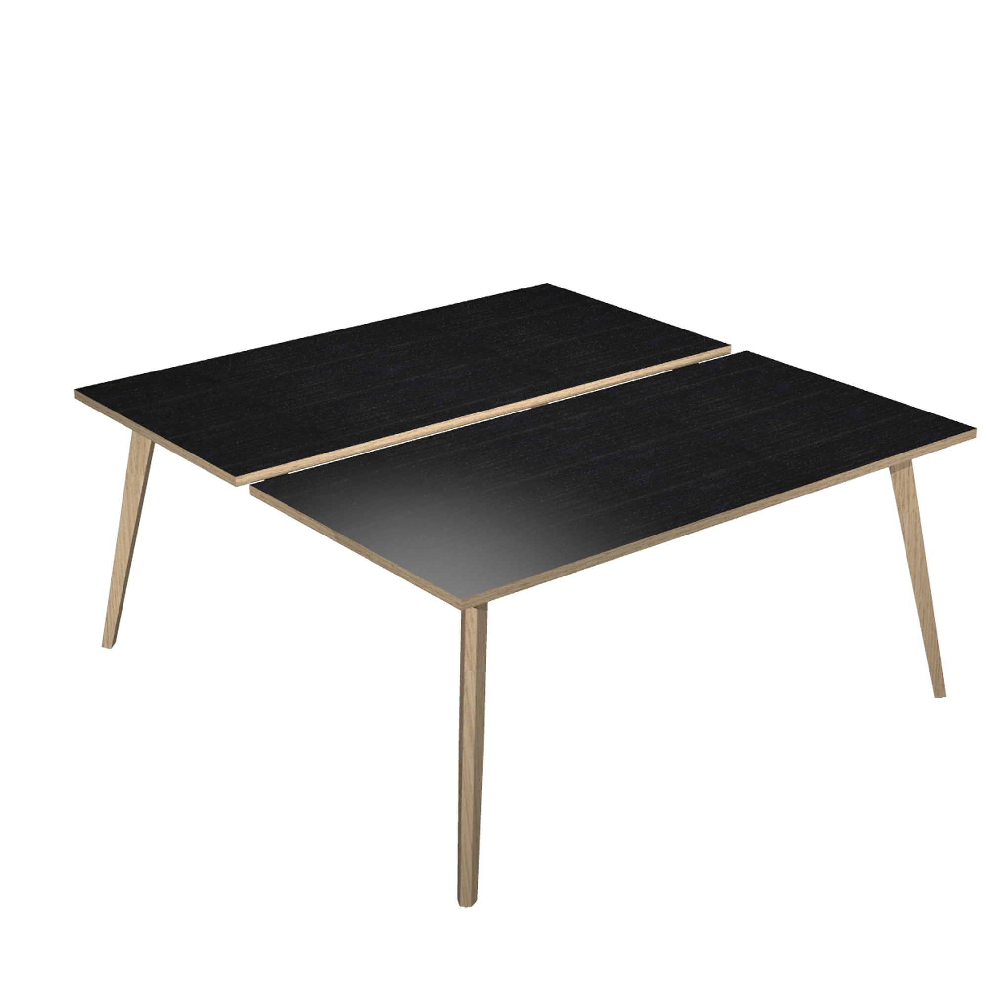 Scrivania Woody a 2 postazioni contrap. - 180 …