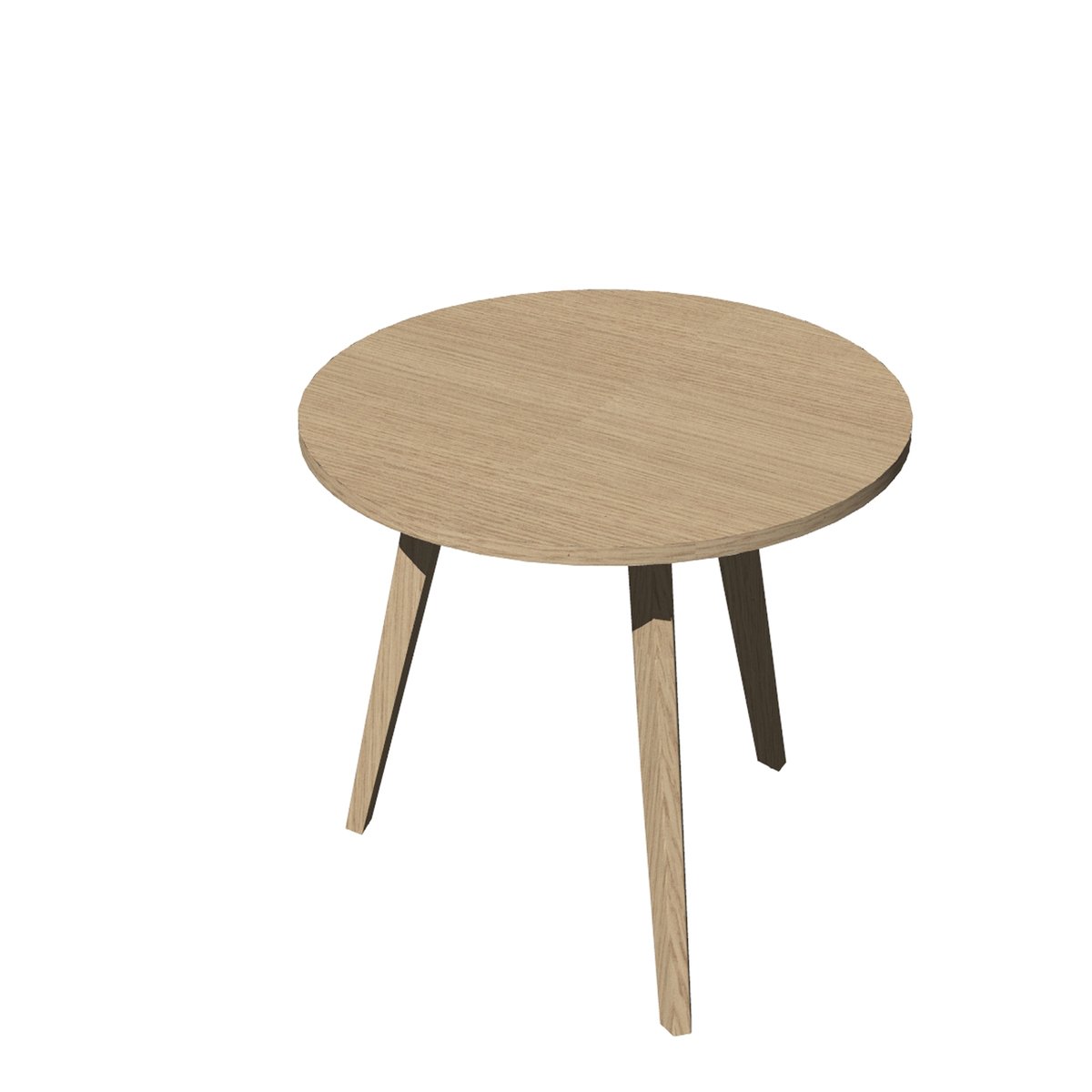 Tavolo riunione tondo Woody - diametro 80 cm …