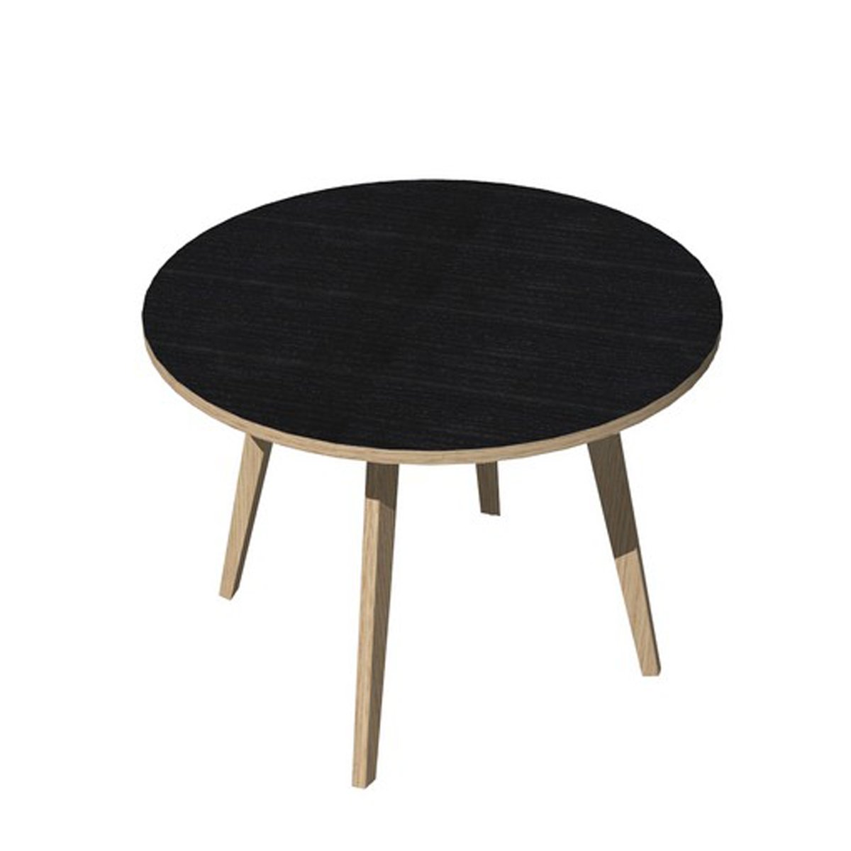 Tavolo riunione tondo Woody - diametro 100 cm …