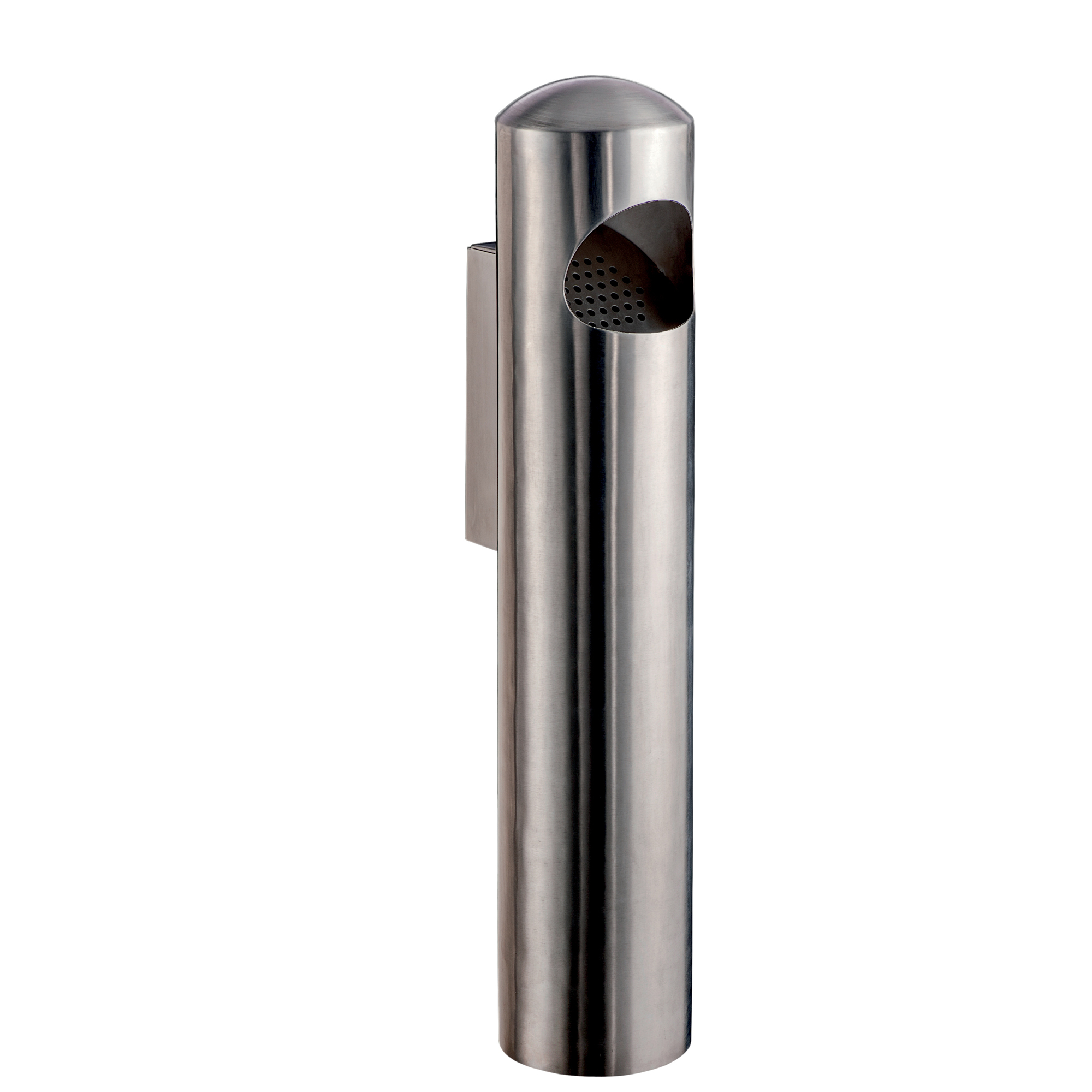 Posacenere murale Birkin - acciaio inox satinato - …