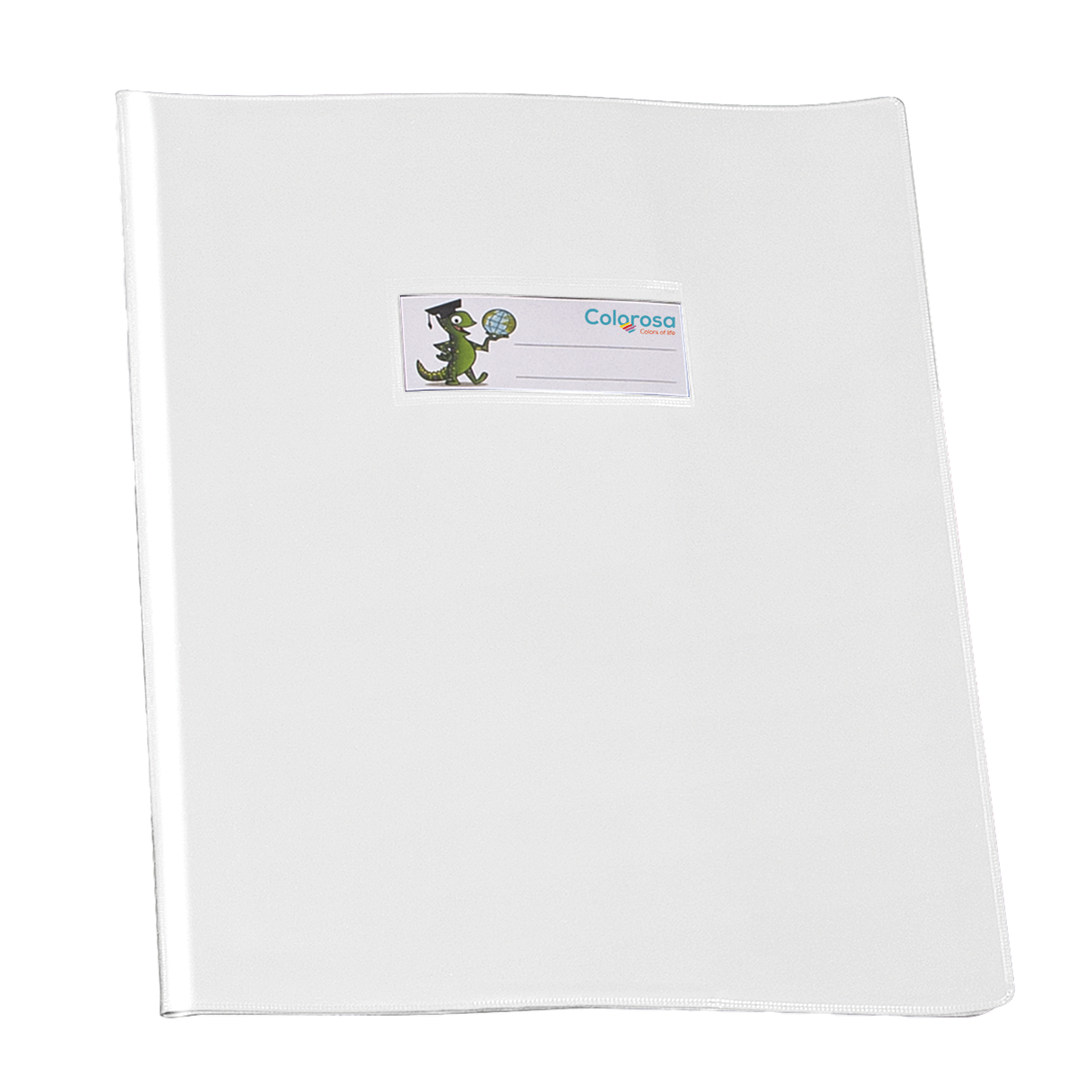 Coprimaxi GreenLine - 21 x 30 cm - PVC - 220 mic - c/alette - lucido - bianco - Colorosa
