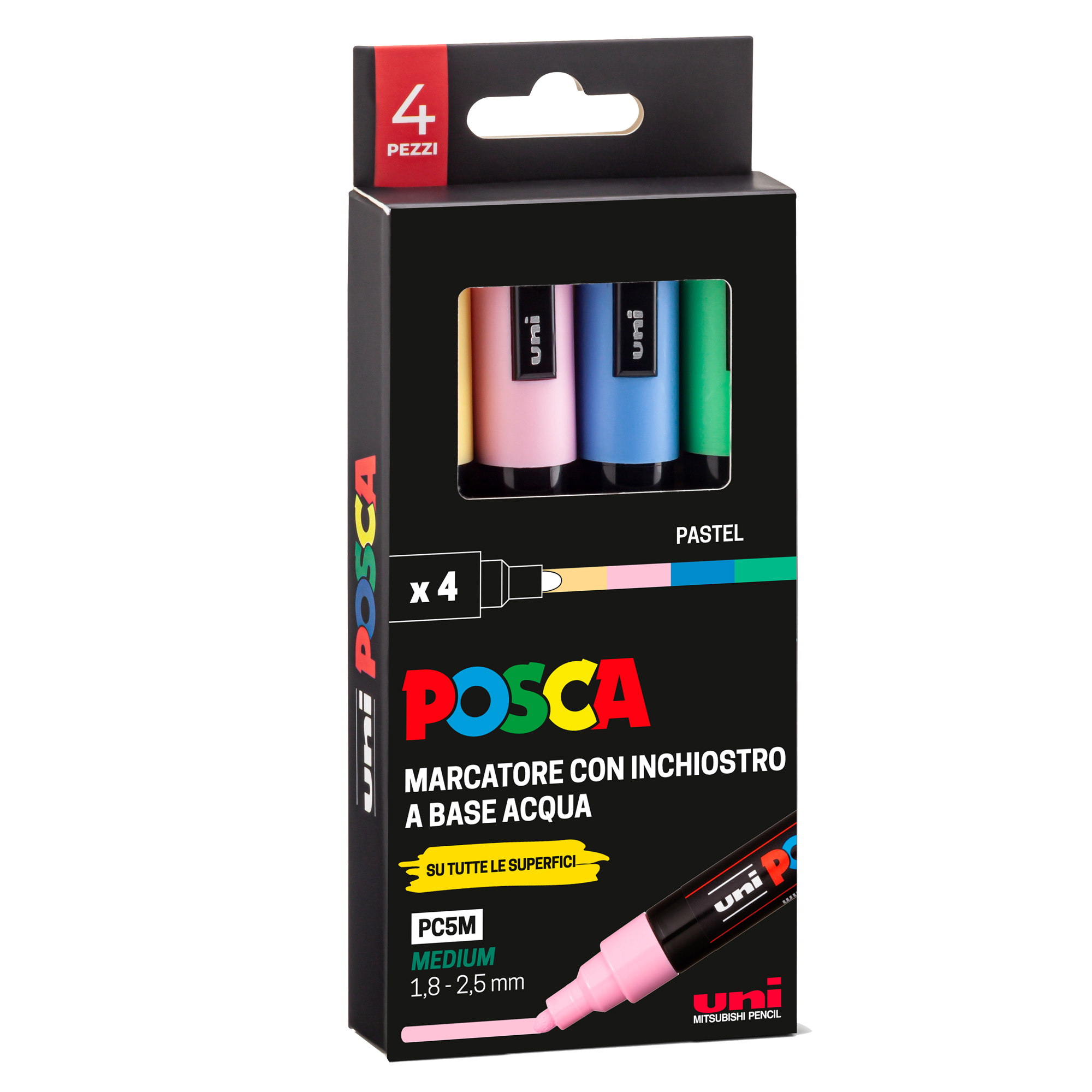 Marcatore Uni Posca PC5M - punta media 1,8-2,5 …