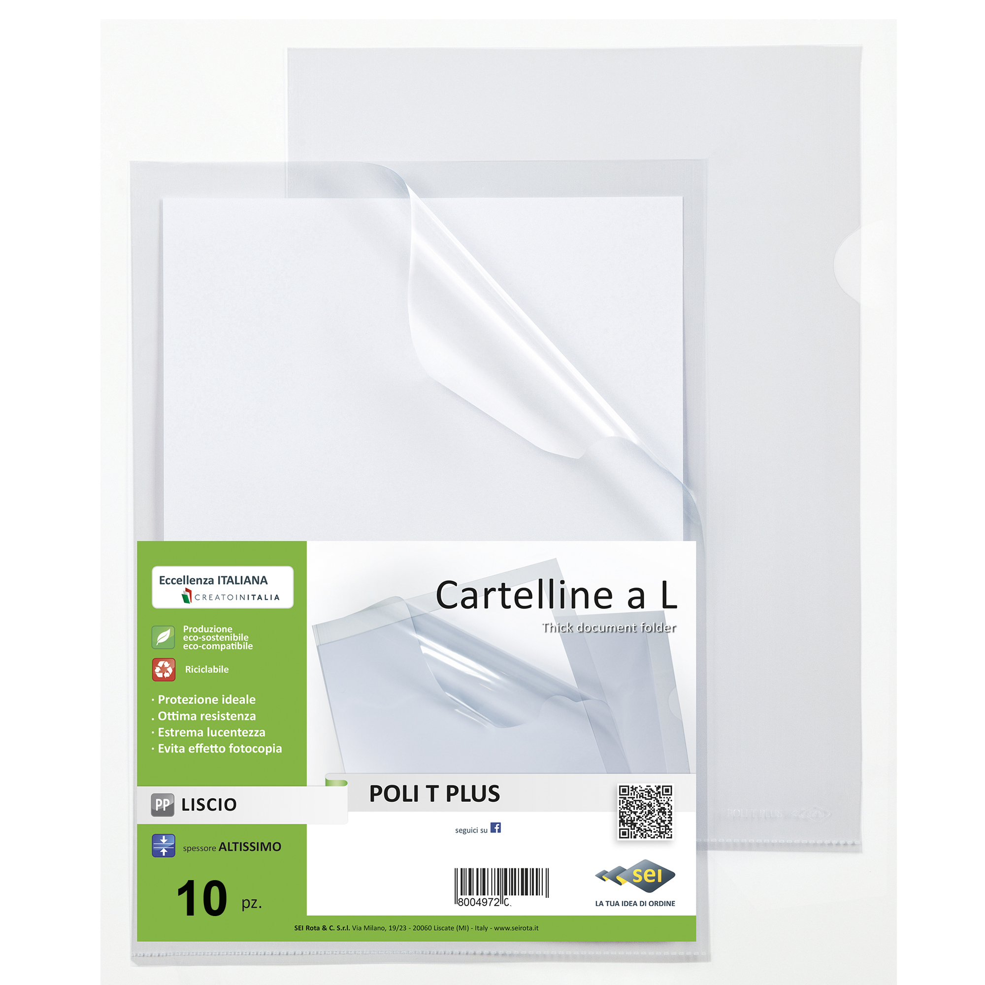 Cartellina a L Poli T Plus - 30 …