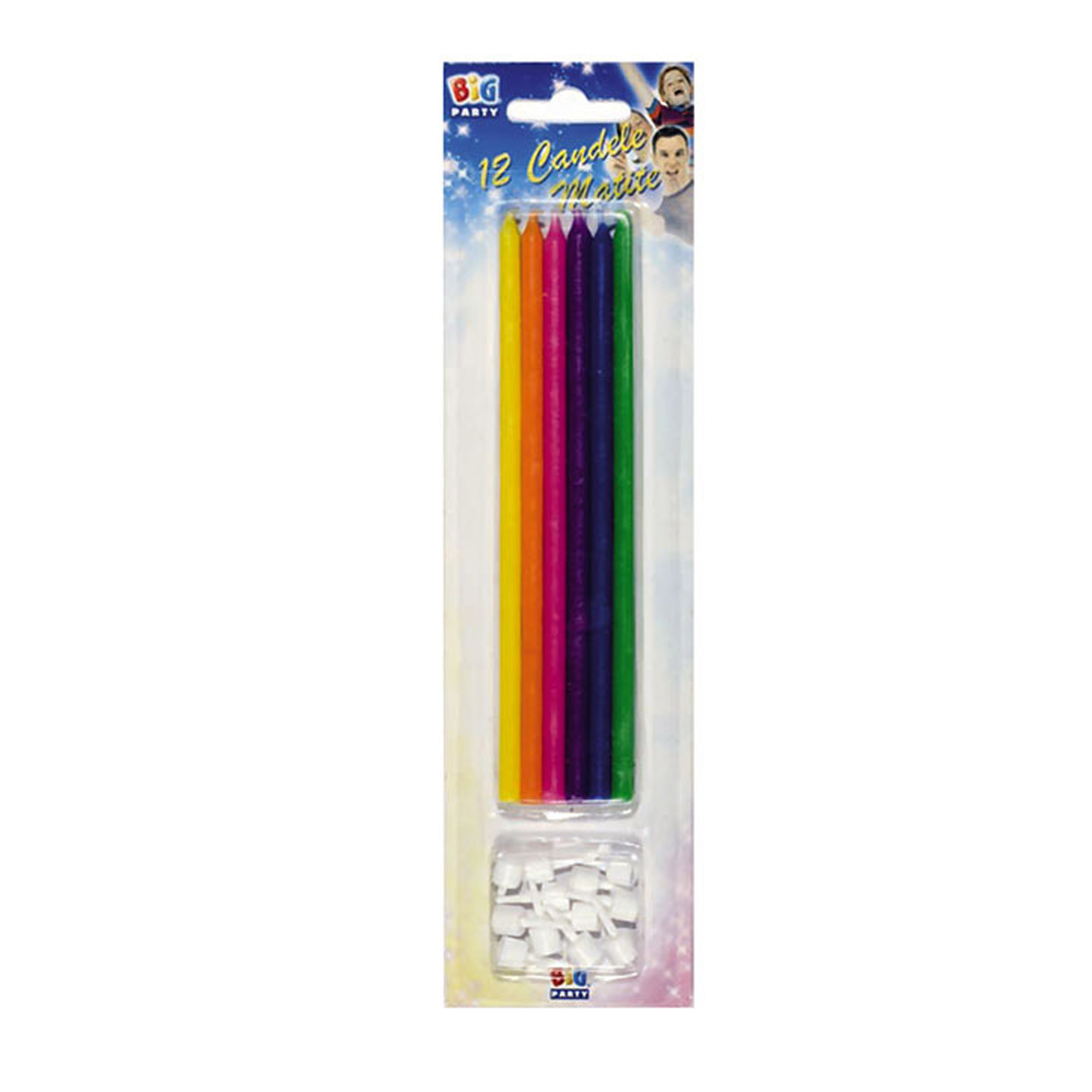 Candeline matite - 15 cm - colori assortiti …