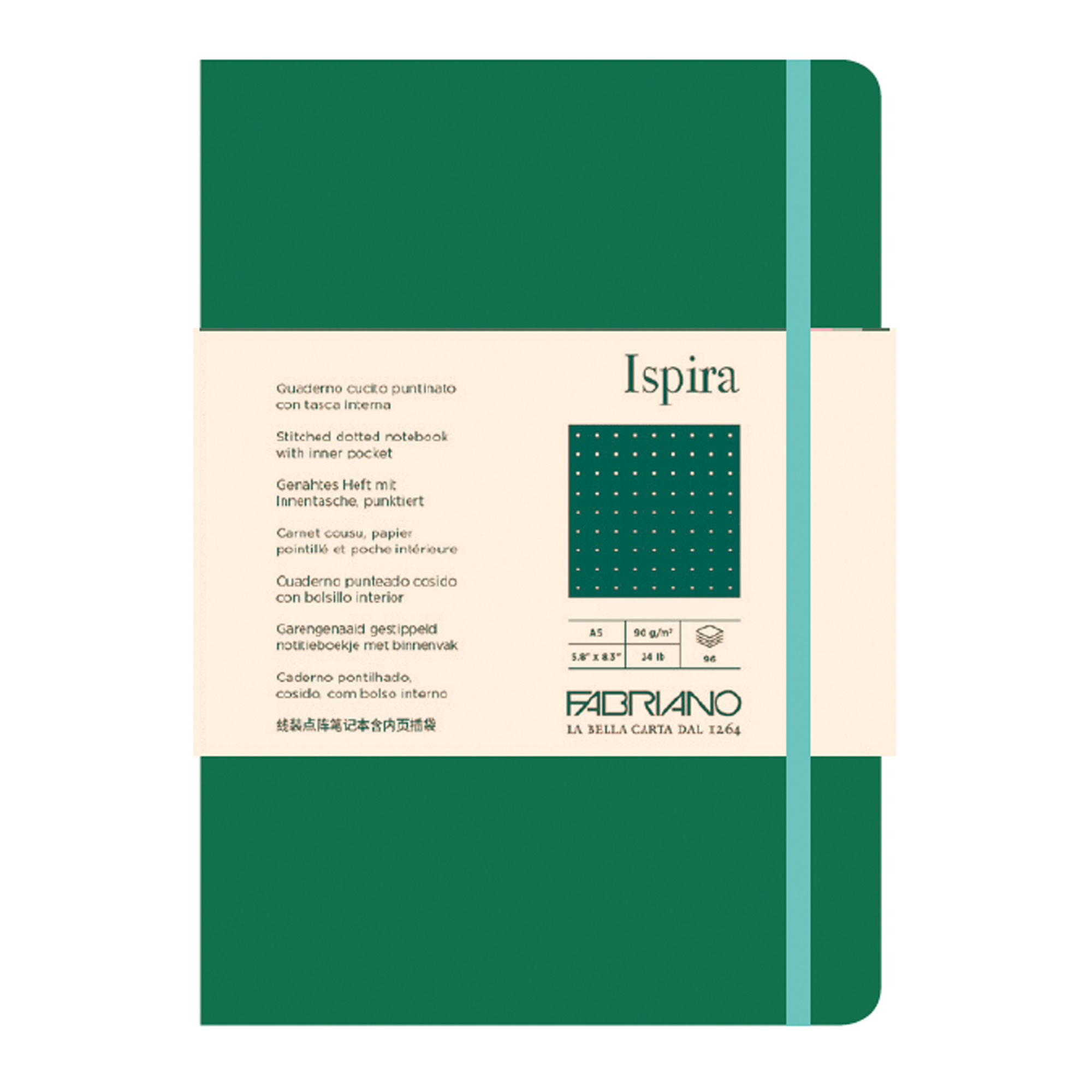 Taccuino Ispira - con elastico - copertina flessibile …