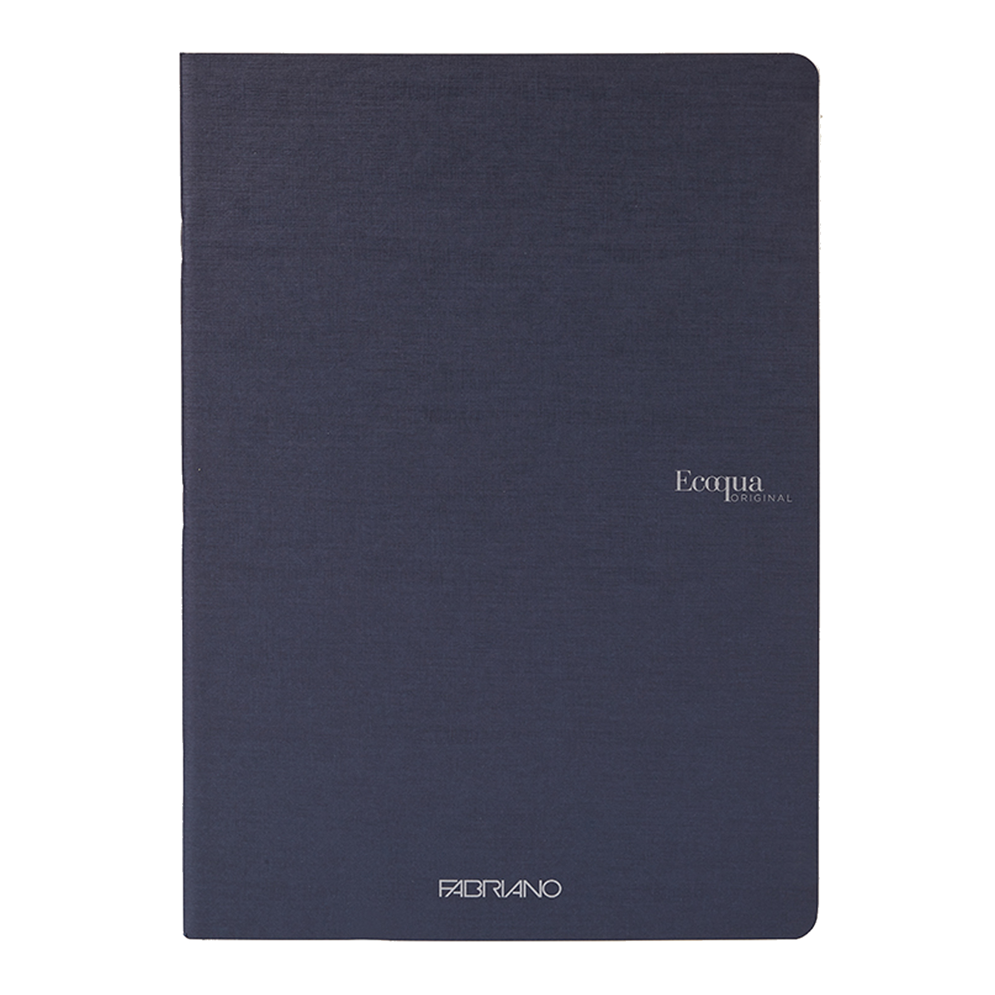 Maxiquaderno Ecoqua original PM - A4 - 1 rigo - 40 fogli - 90gr - blu scuro - Fabriano