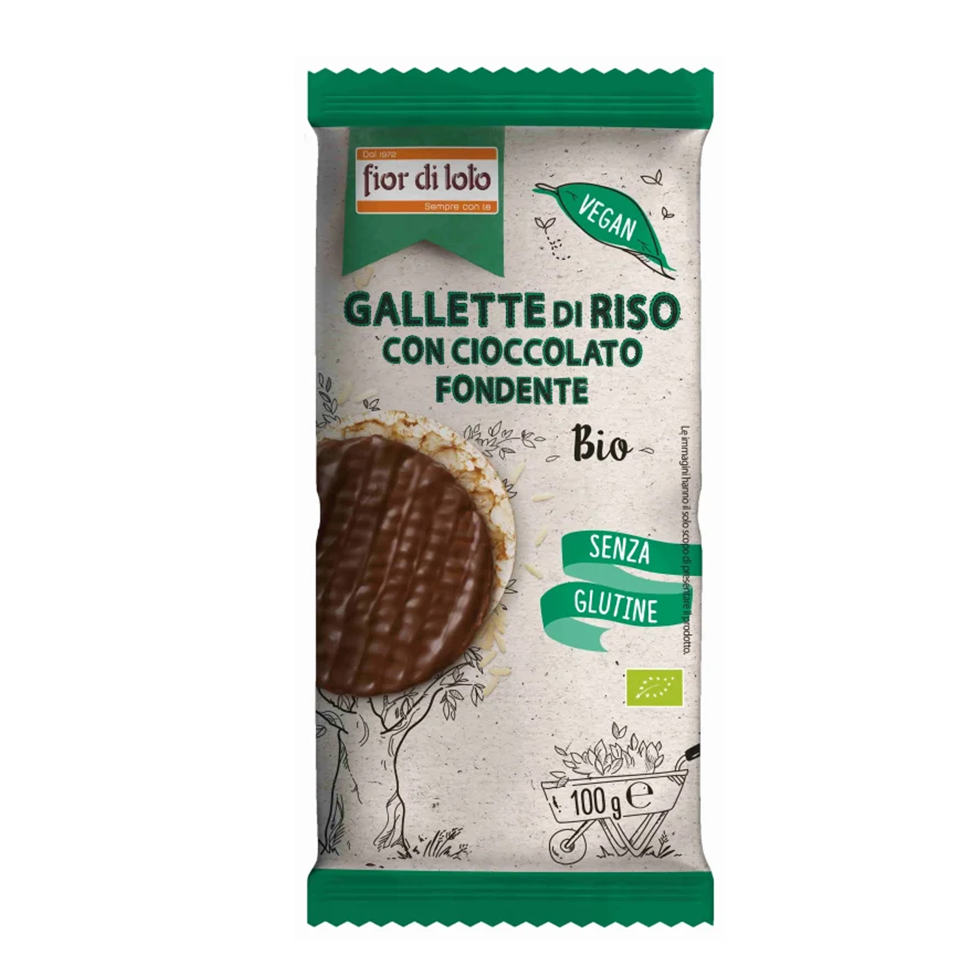 Gallette di riso - con cioccolato fondente - …