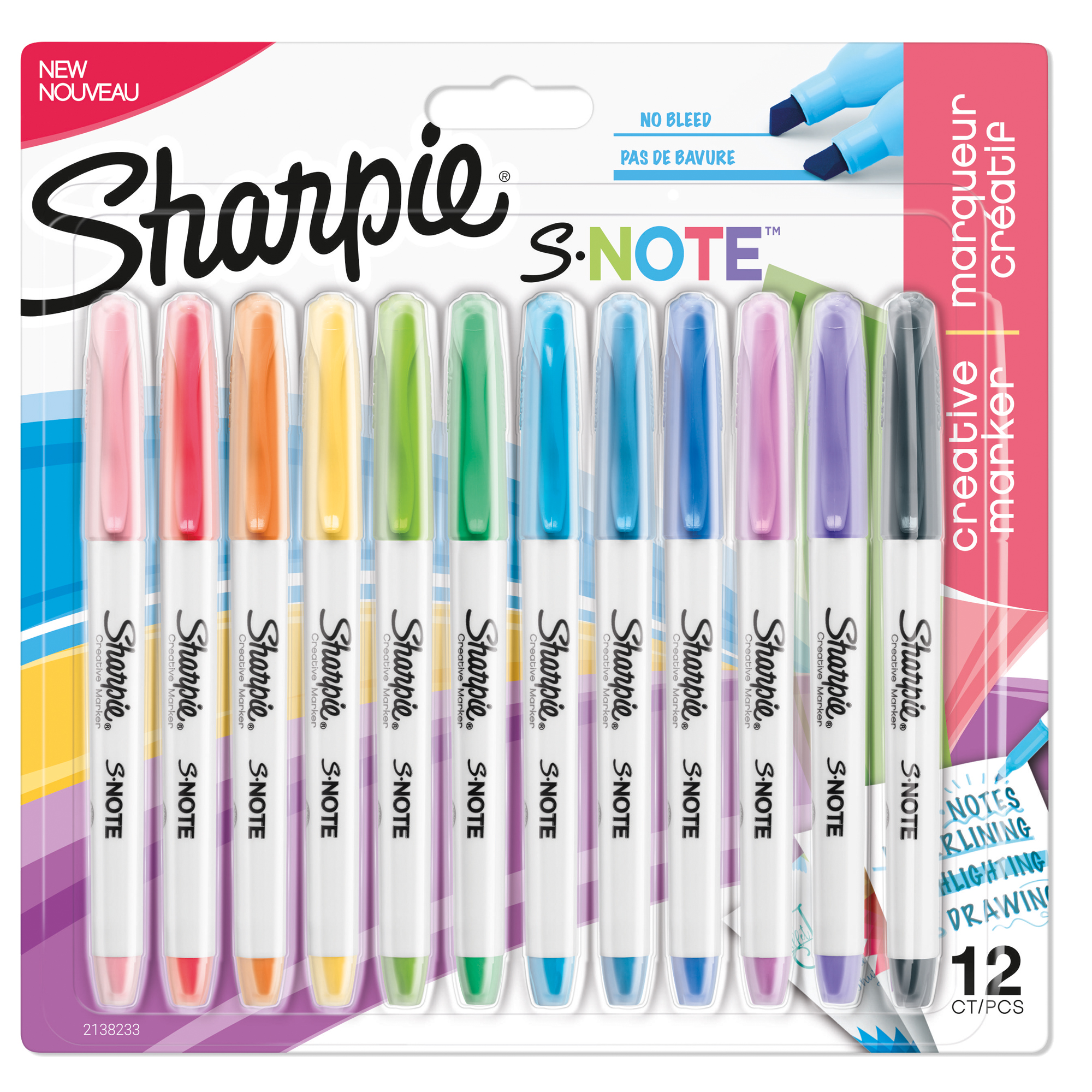 Sharpie S-Note - Marcatore - colori assortiti (pacchetto …