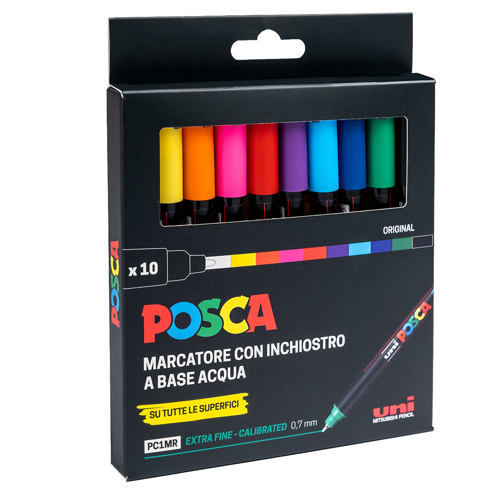 Marcatore Uni Posca PC1M - punta extra fine …