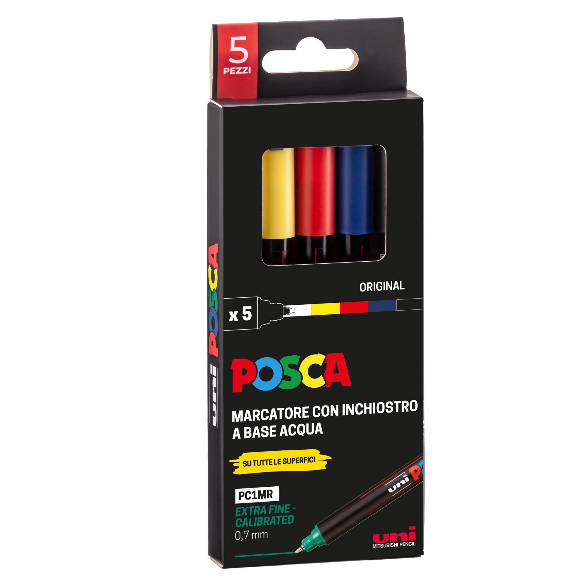 Marcatore Uni Posca PC1M - punta extra fine …
