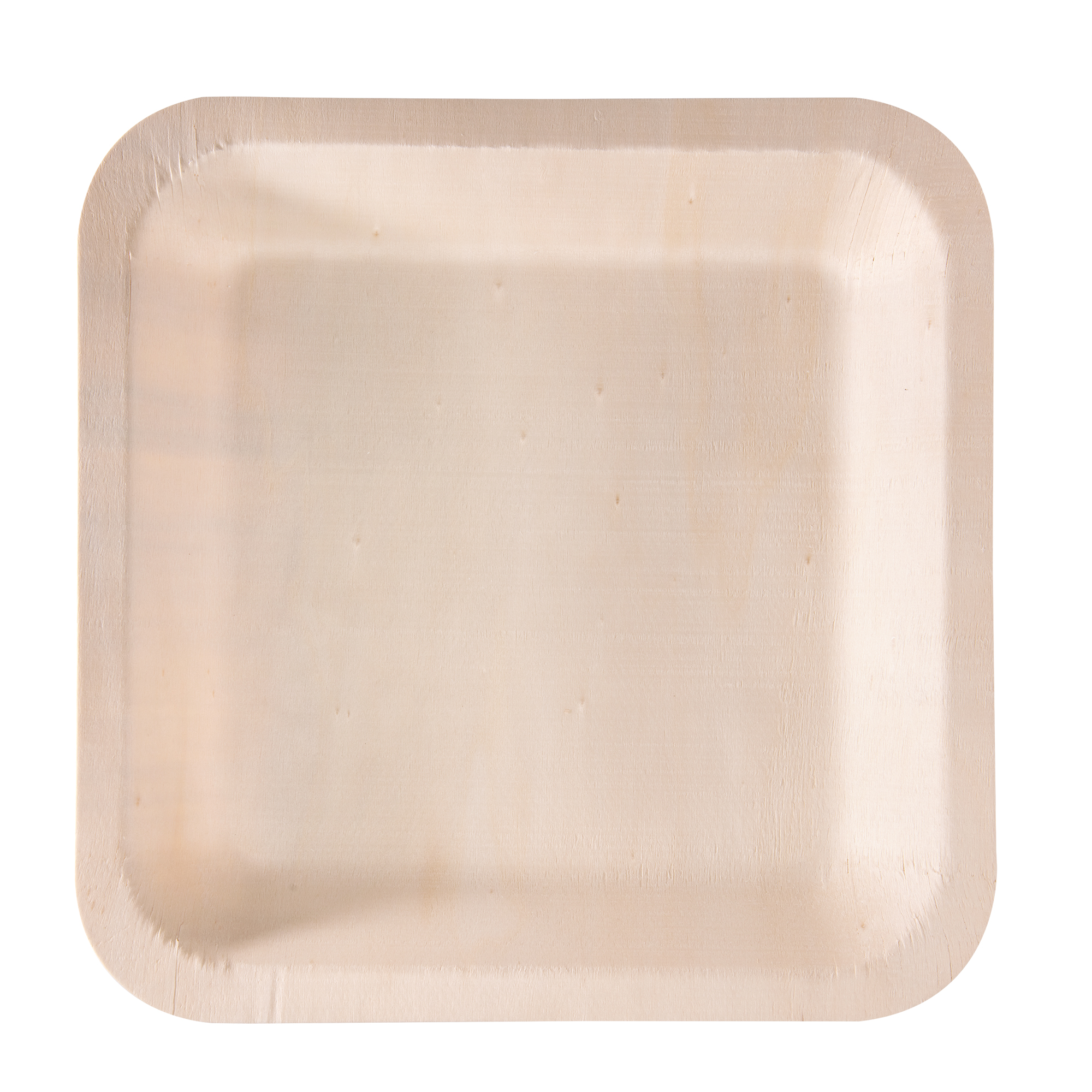 Piatto piano monouso - quadrato - 25 x …