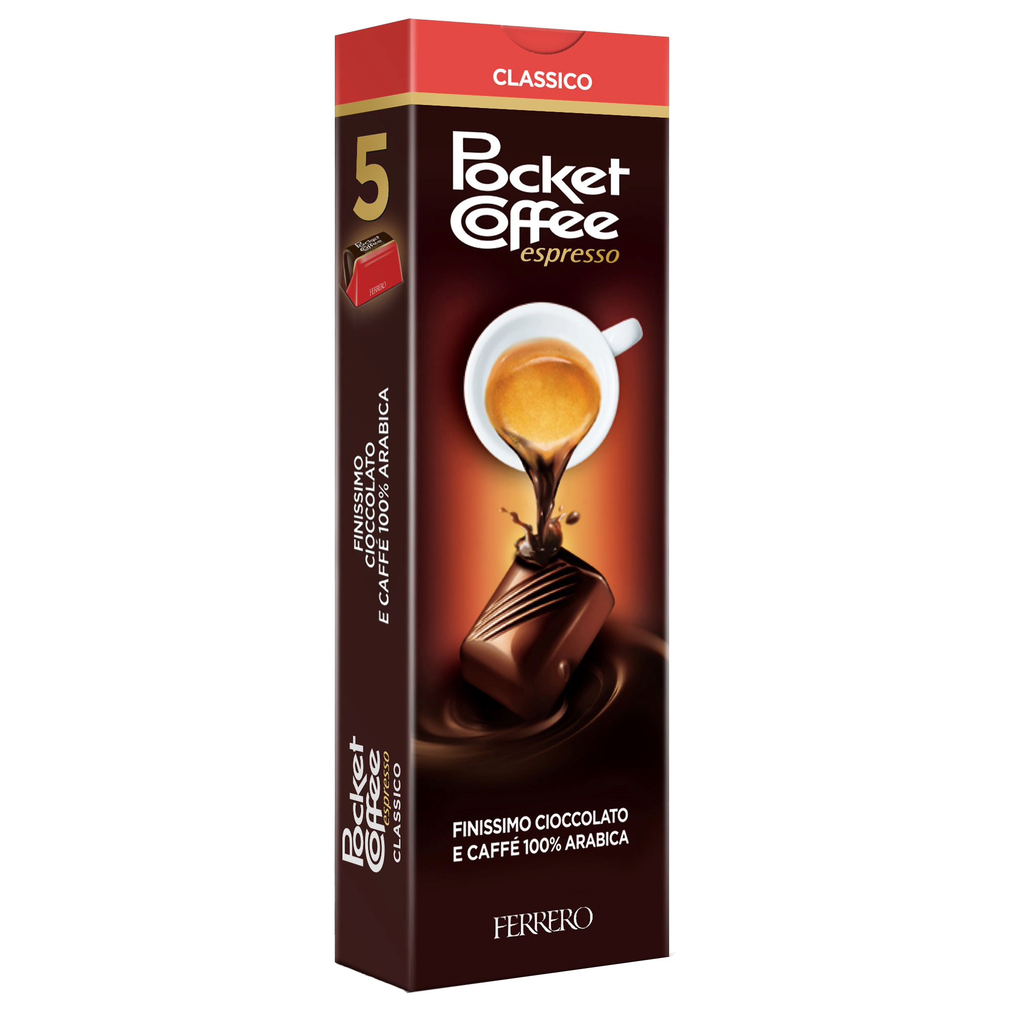 Pocket coffee - gusto cioccolato/caffE' - Ferrero - …