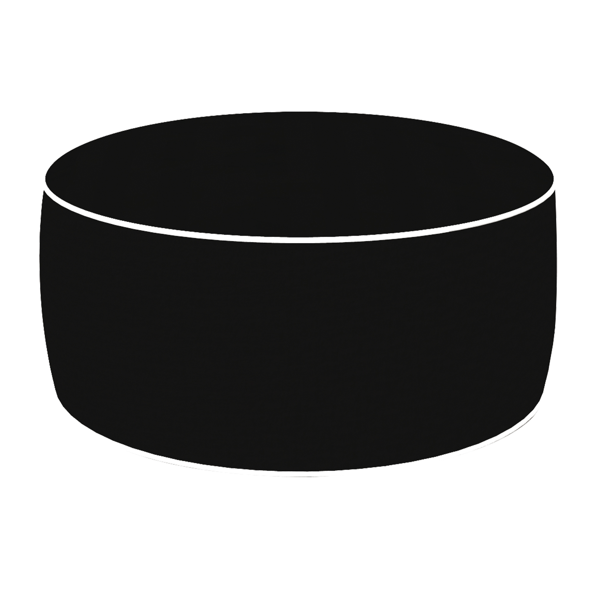 Pouf Ottoman - 23 x 53 cm - …