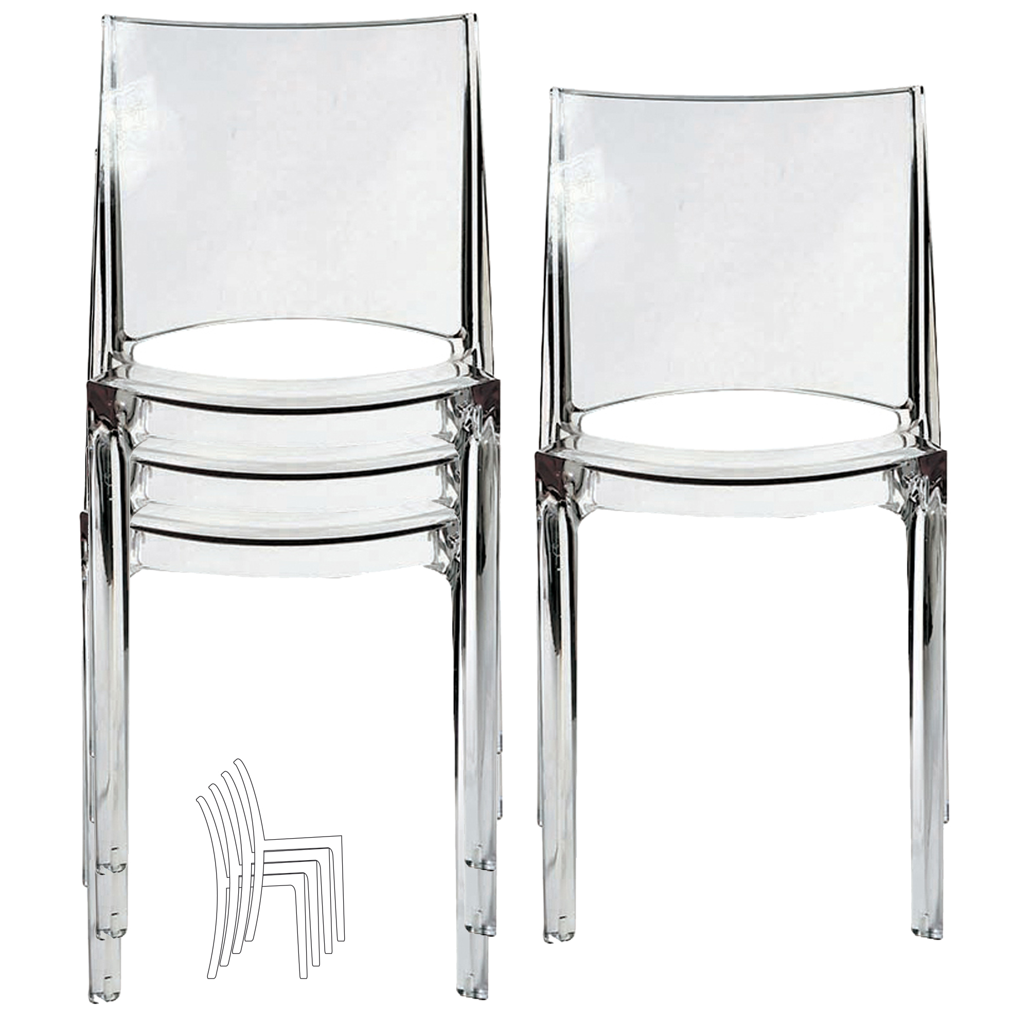 Sedia B-side - 48 x 50 x 81,5 …