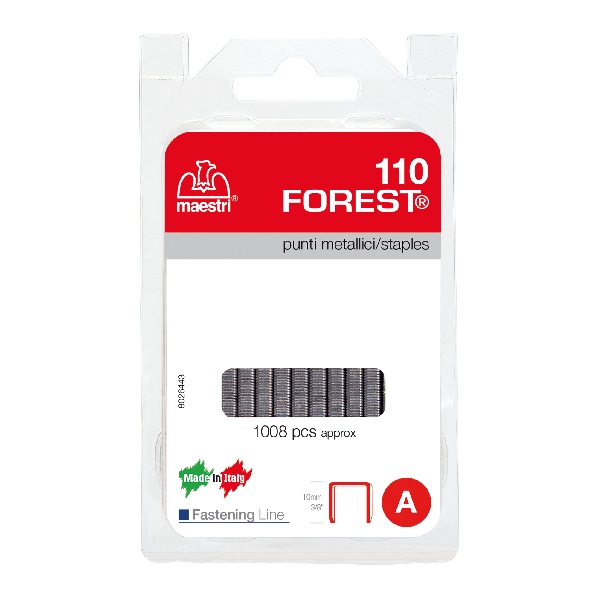 Punti metallici - 110 - 10 mm - …