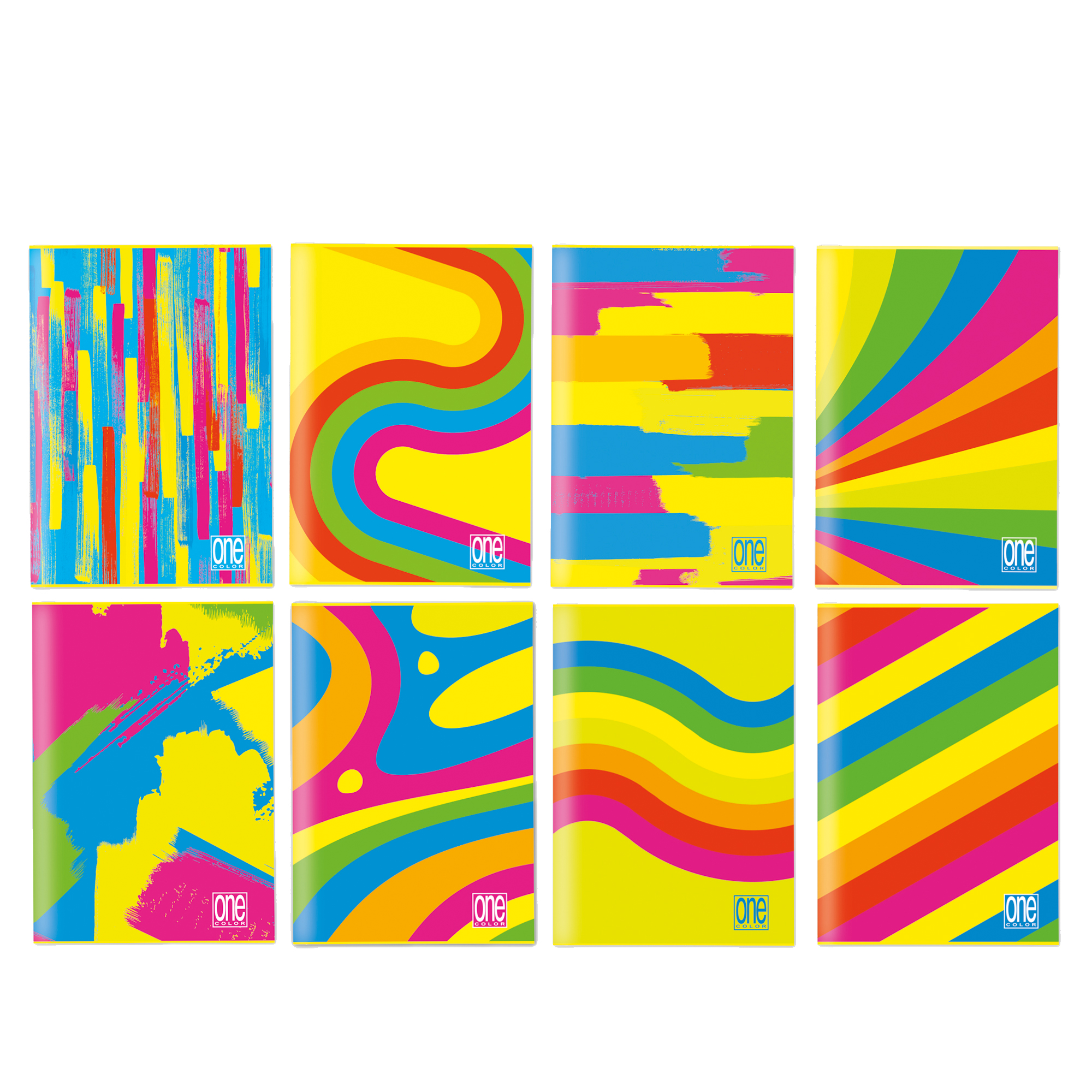 Maxiquaderno One Color Fantafluo - A4 - 5mm …