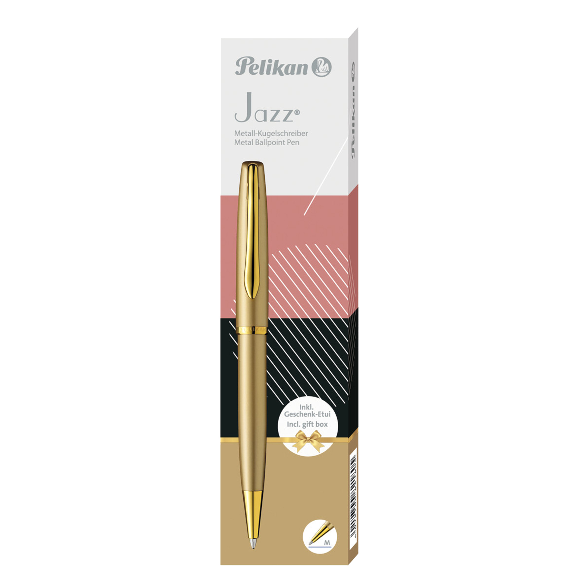 Penna sfera Jazz Noble Elegance - punta M - gold - Pelikan