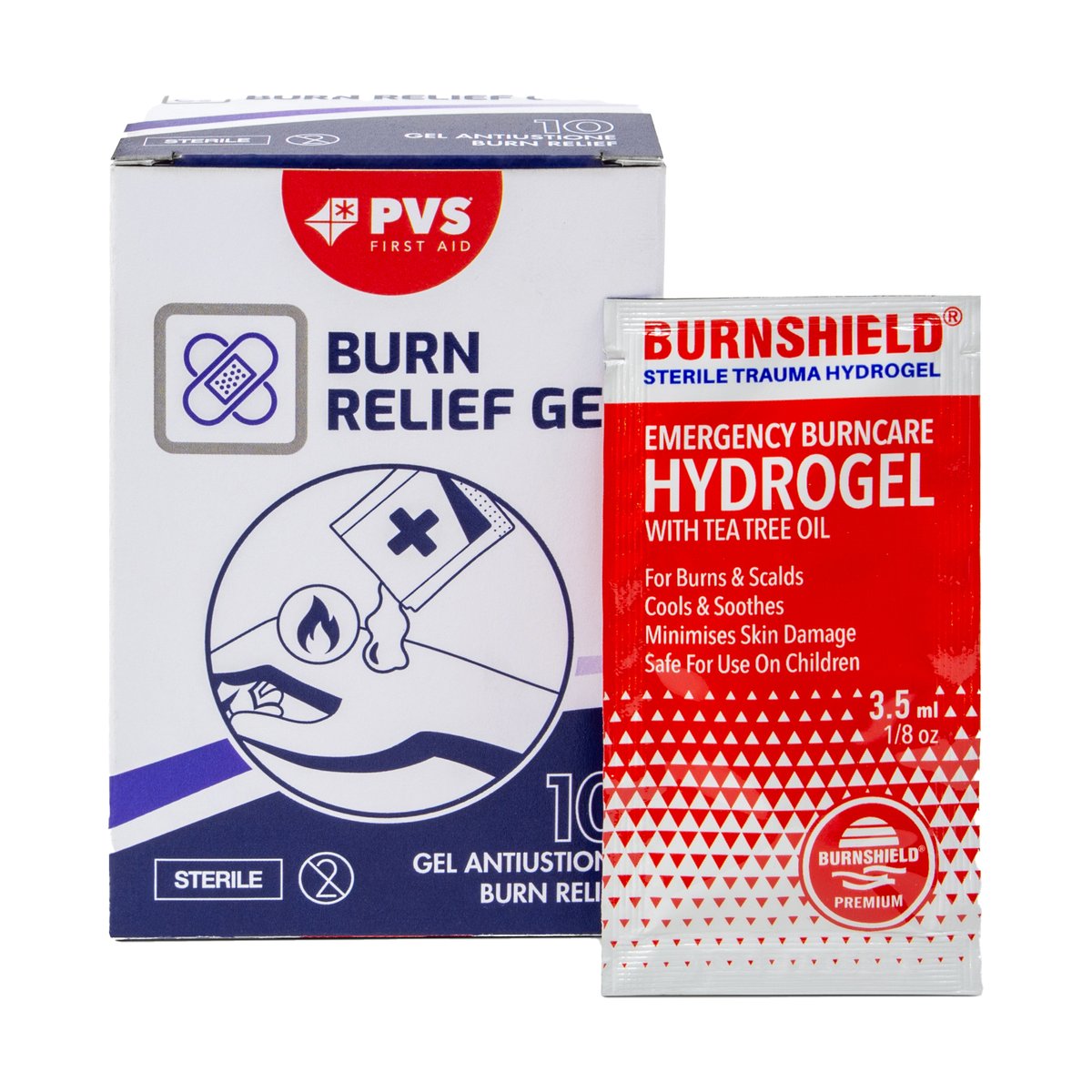 Bustina gel sterile Burbshield - per ustioni - …