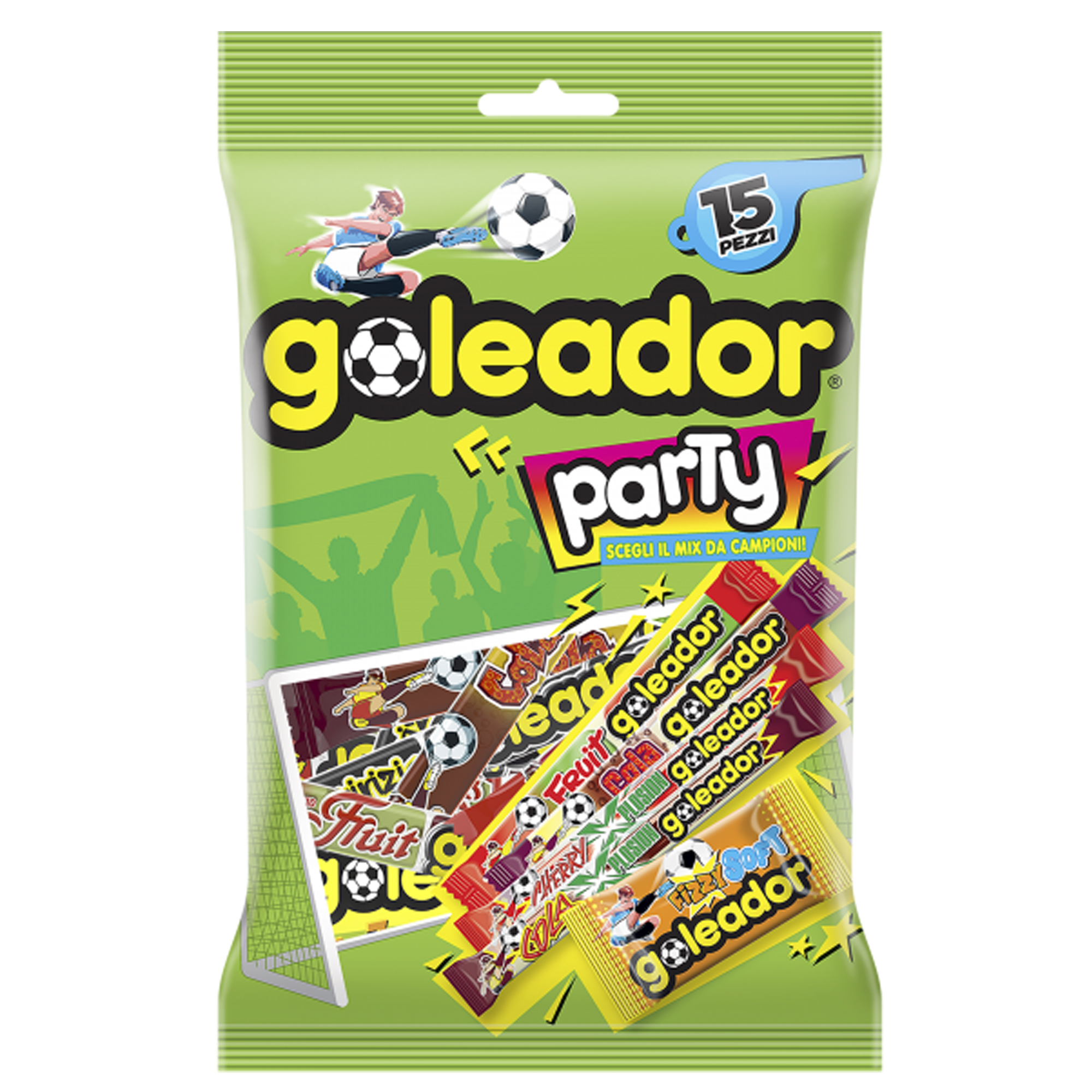 Caramelle gommose Goleador Party Mix - conf. 15 …
