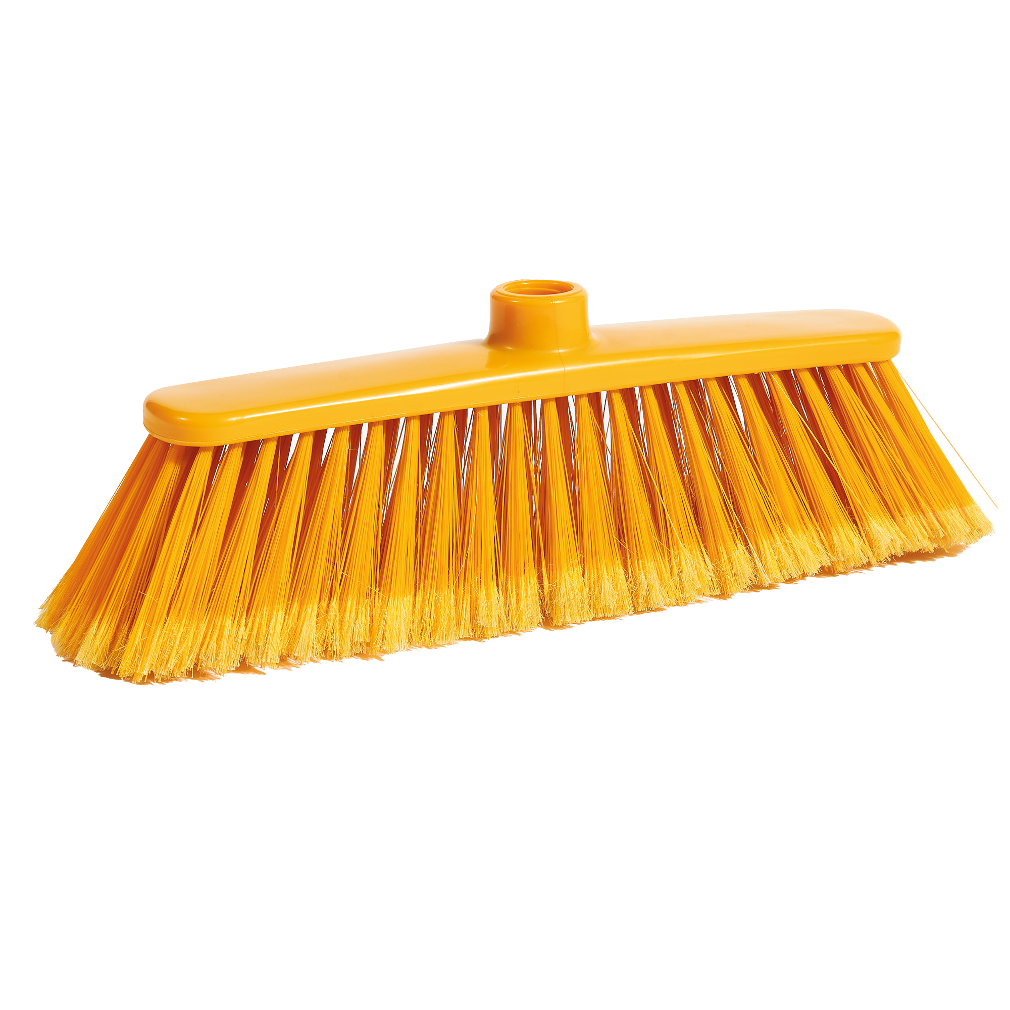 Scopa Alma - per interni - giallo - 33 x 7,5 x 11,5cm - PPL/PVC - PerfettoFactory