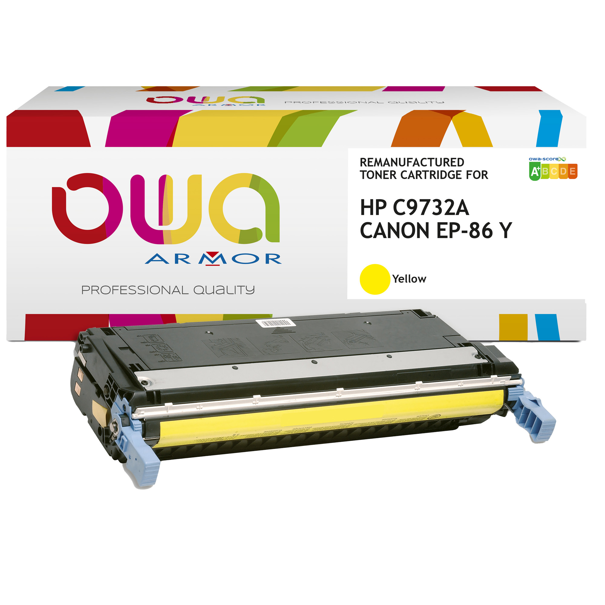 Armor Toner Compatibile per HP C9732A Giallo_12.000 pag