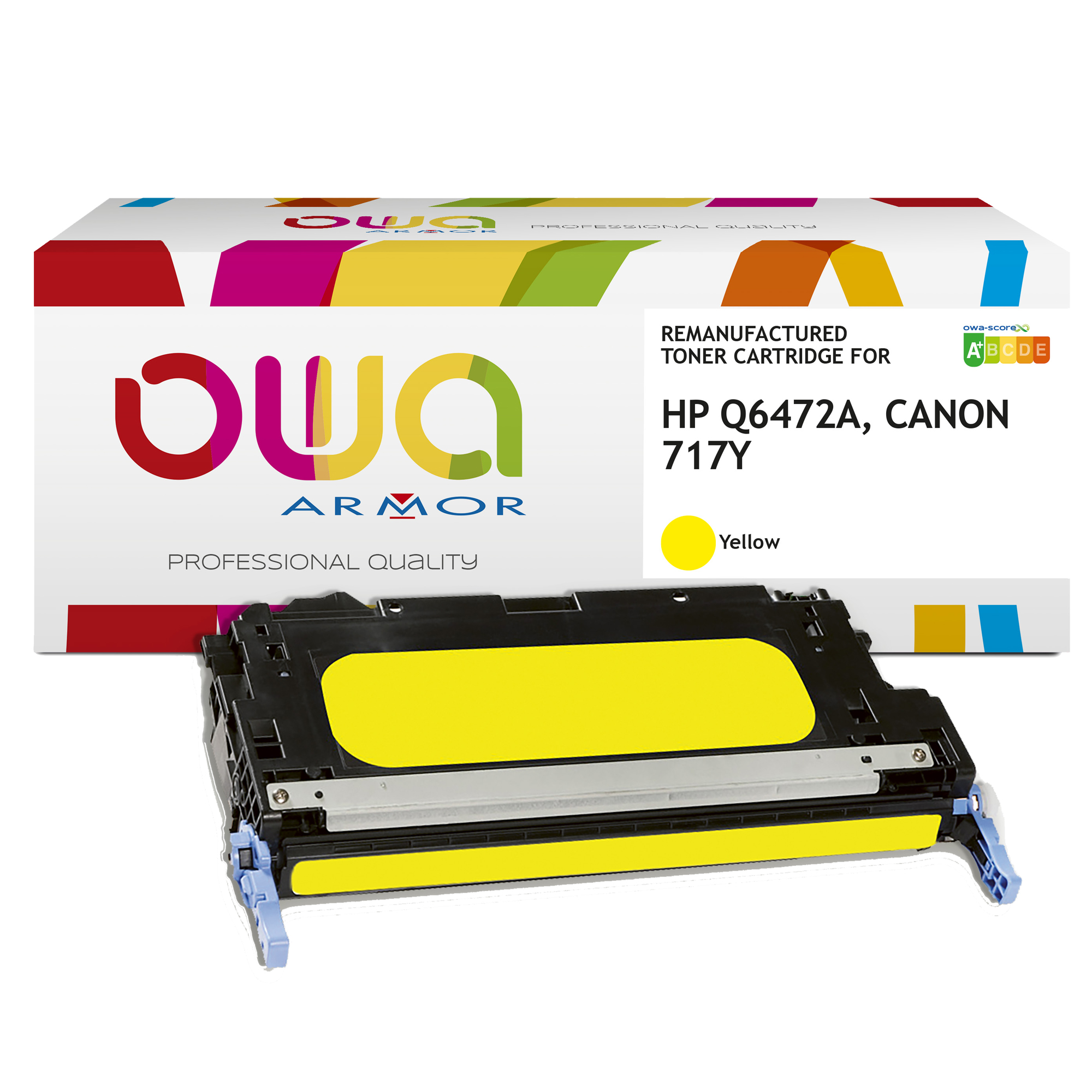 Armor Toner Compatibile per HP Q6472A Giallo _4.000 pag