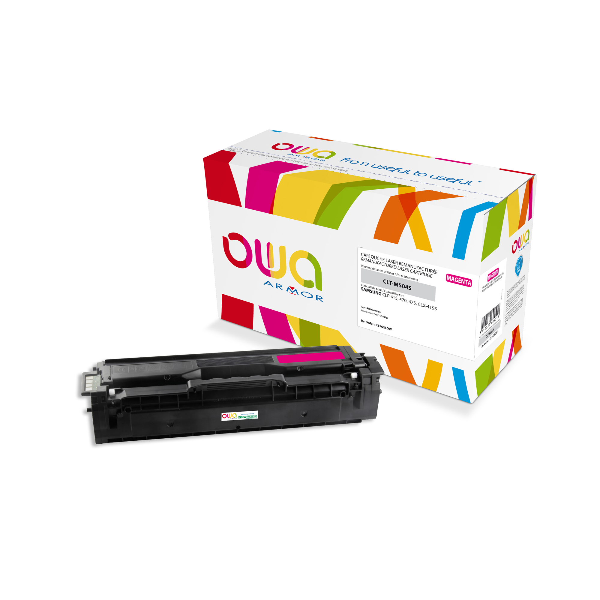 Armor - Toner Compatibile per Hp/Samsung - Magenta …