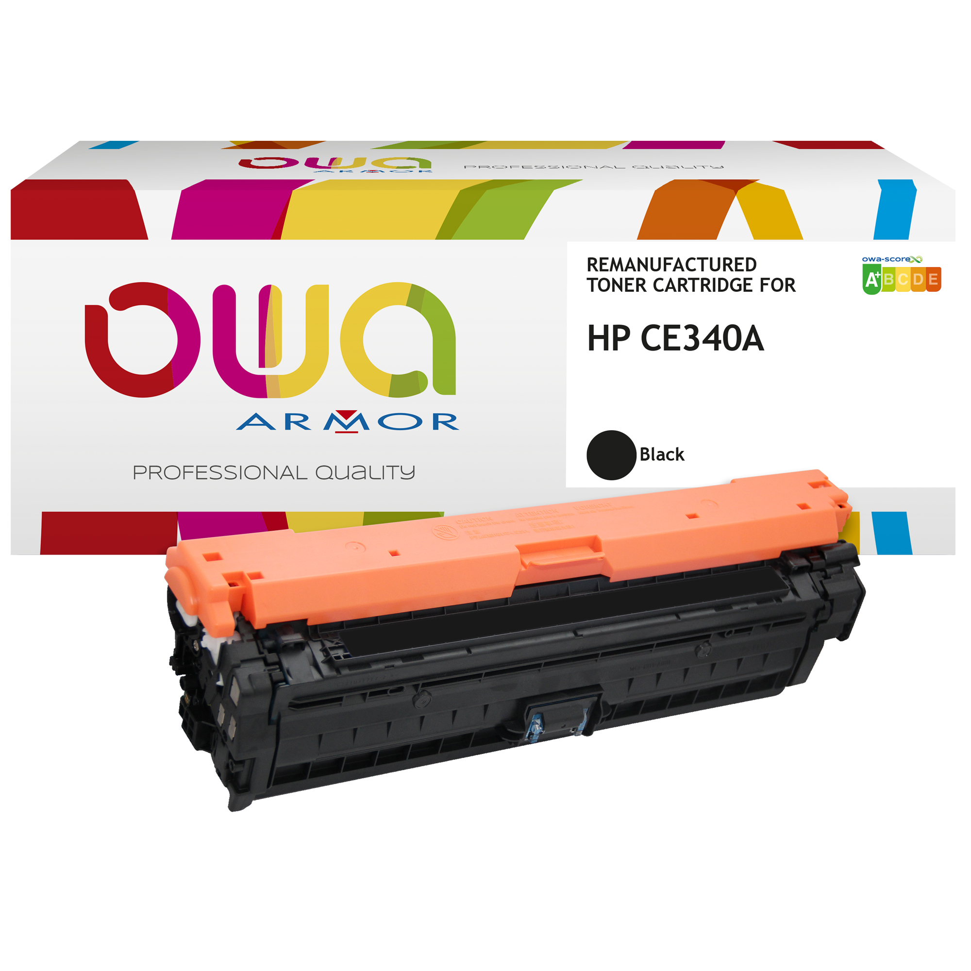 Armor - Toner Compatibile per Hp 651A - Nero - CE340A - 13.500 pag