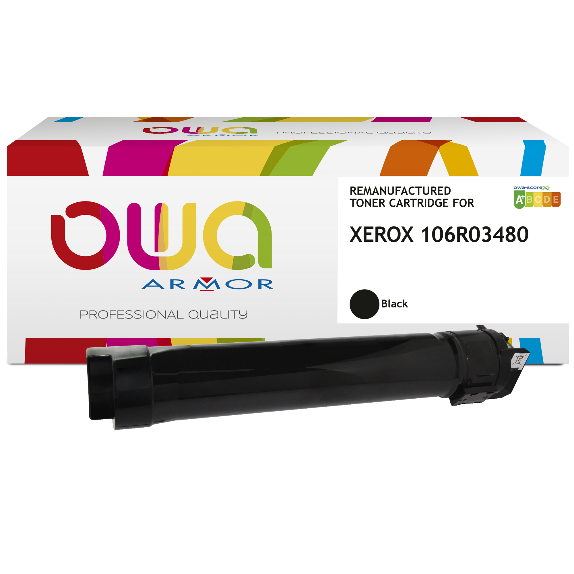 Armor - Toner Compatibile per Xerox PHASER 6510 / WORKCENTRE 6515 - Nero - 106R03480